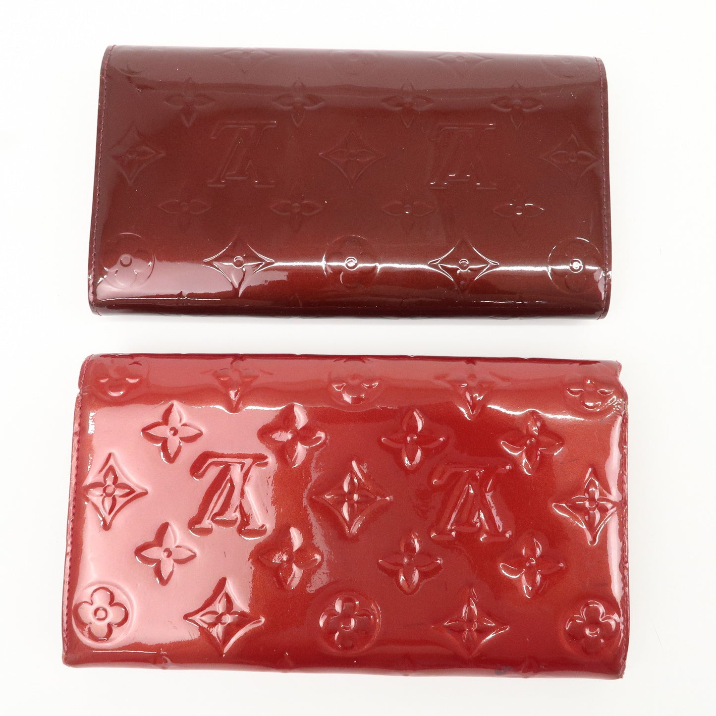 Louis Vuitton Monogram Vernis Set of 2 Wallet M91521 M93530