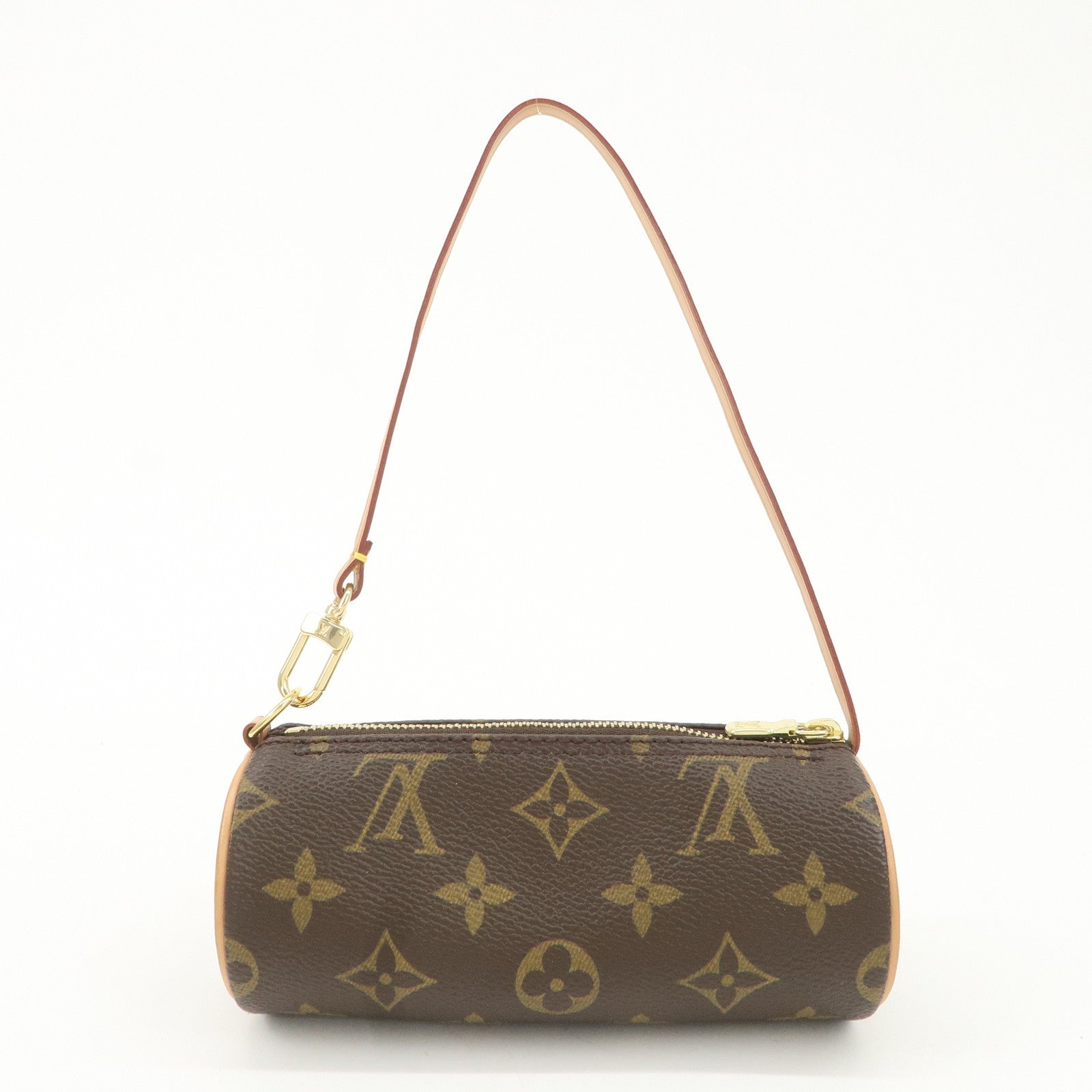 Louis Vuitton Monogram Mini Pouch for Papillon Bag Brown