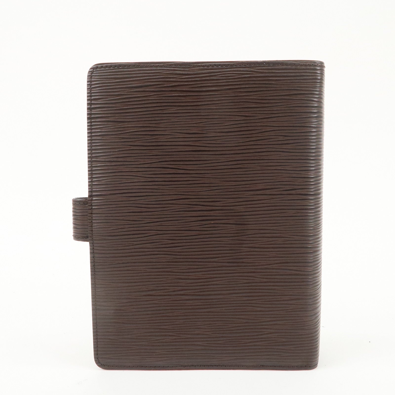 Louis Vuitton Epi Agenda MM Planner Cover Mocha R2004D