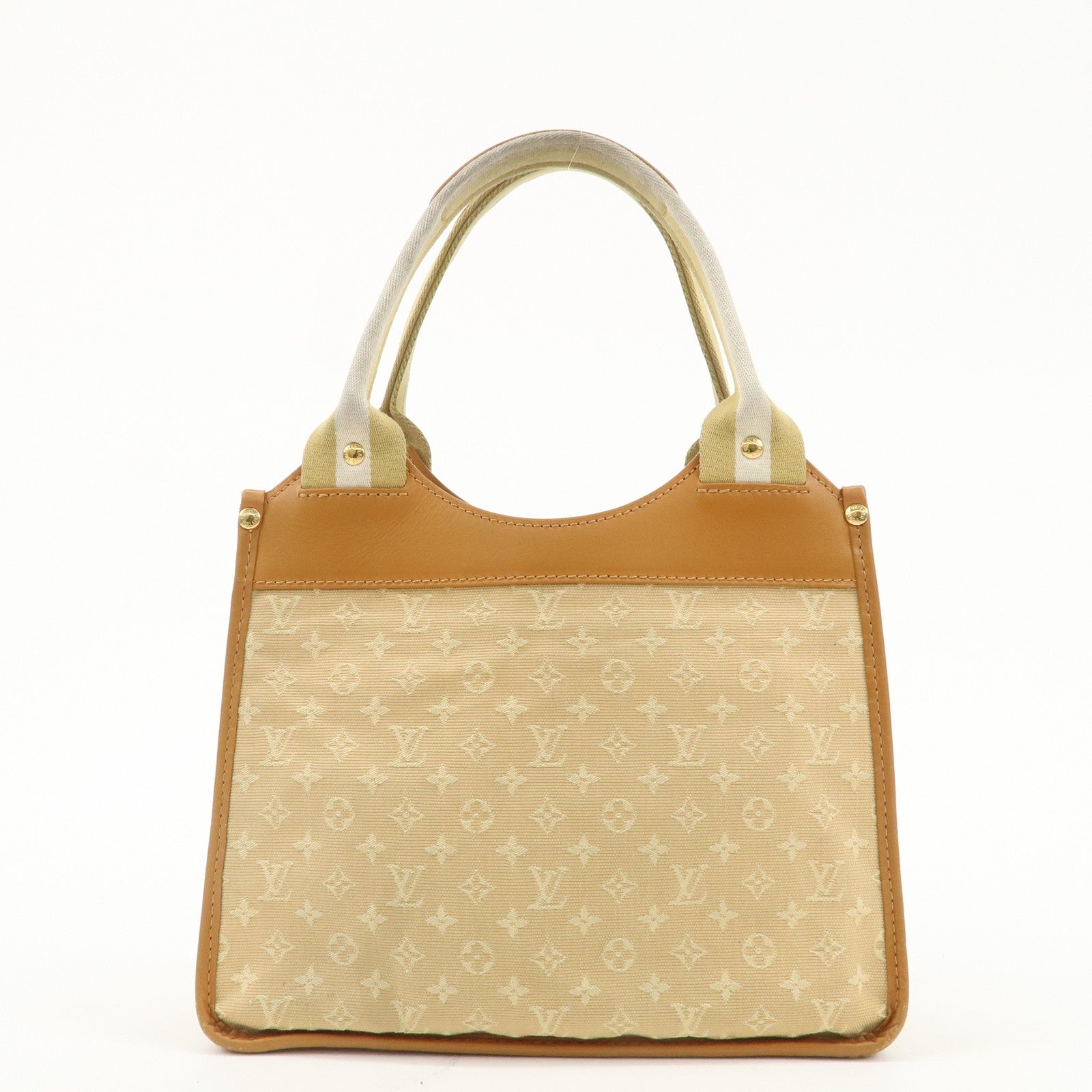 Louis Vuitton Monogram Mini Sac Catherine Hand Bag Beige M92328