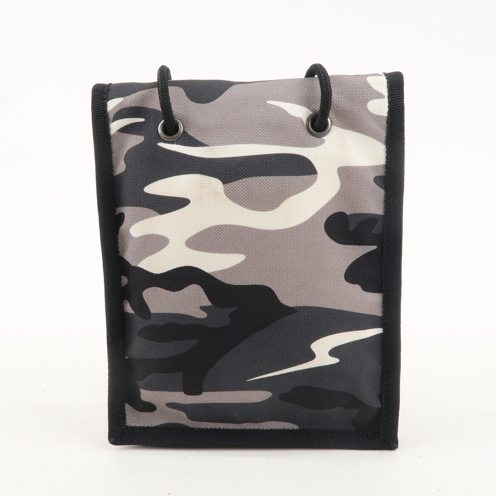 BALENCIAGA Explorer Nylon Shoulder Bag Camouflage 532298