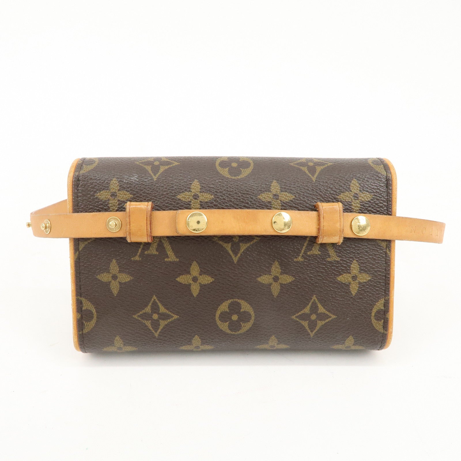 Louis Vuitton Monogram Pochette Florentine Waist Bag BeltXS M51855 Used