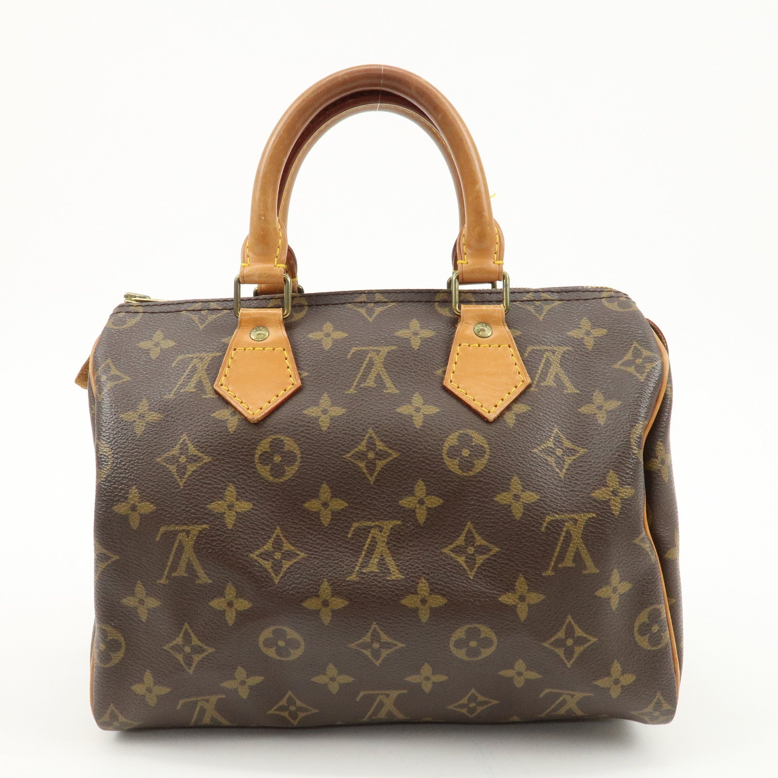 Louis Vuitton Monogram Speedy 25 Hand Bag Boston Bag M41528