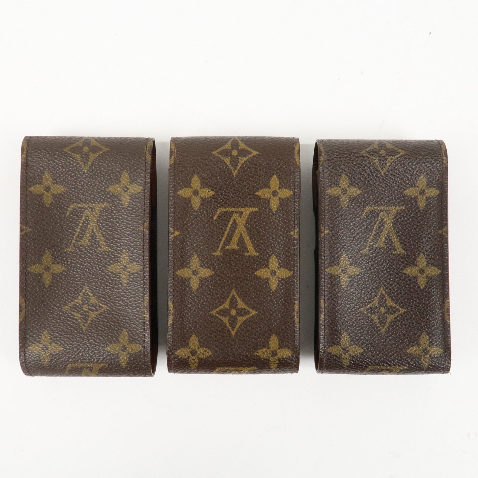 Louis Vuitton Set of 3 Monogram Etui Garet Cigarette Case M63024