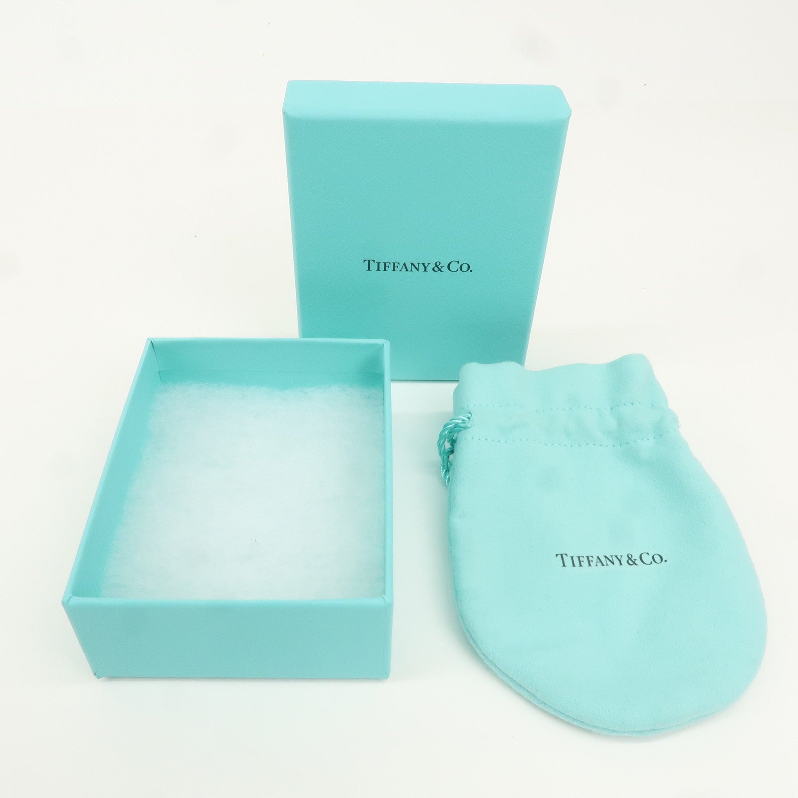 Tiffany&Co. Set of 10 Jewelry Necklace Box Dust Bag Tiffany Blue