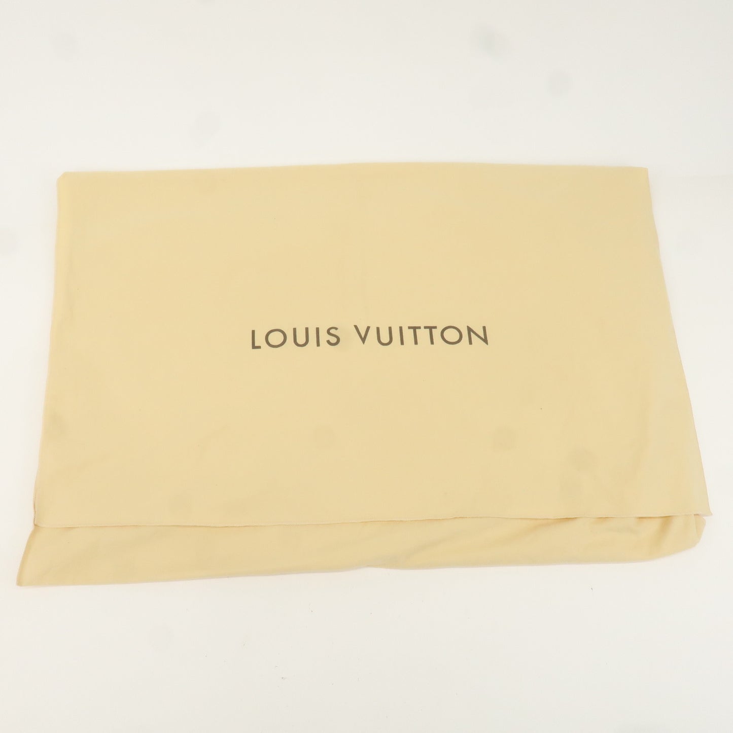 Louis Vuitton Set of 10 Dust Bag Storage Bag Flap Beige