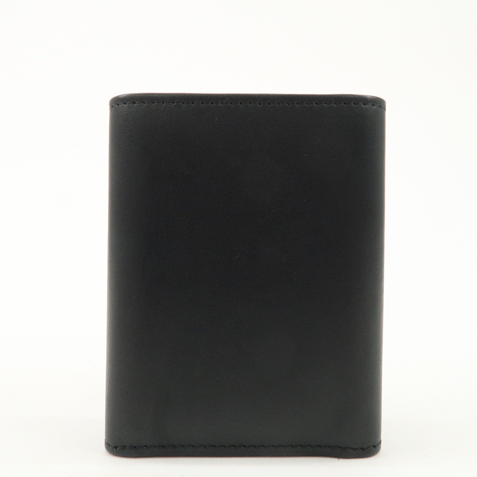 LOEWE Anagram Leather Tri-fold Wallet Black