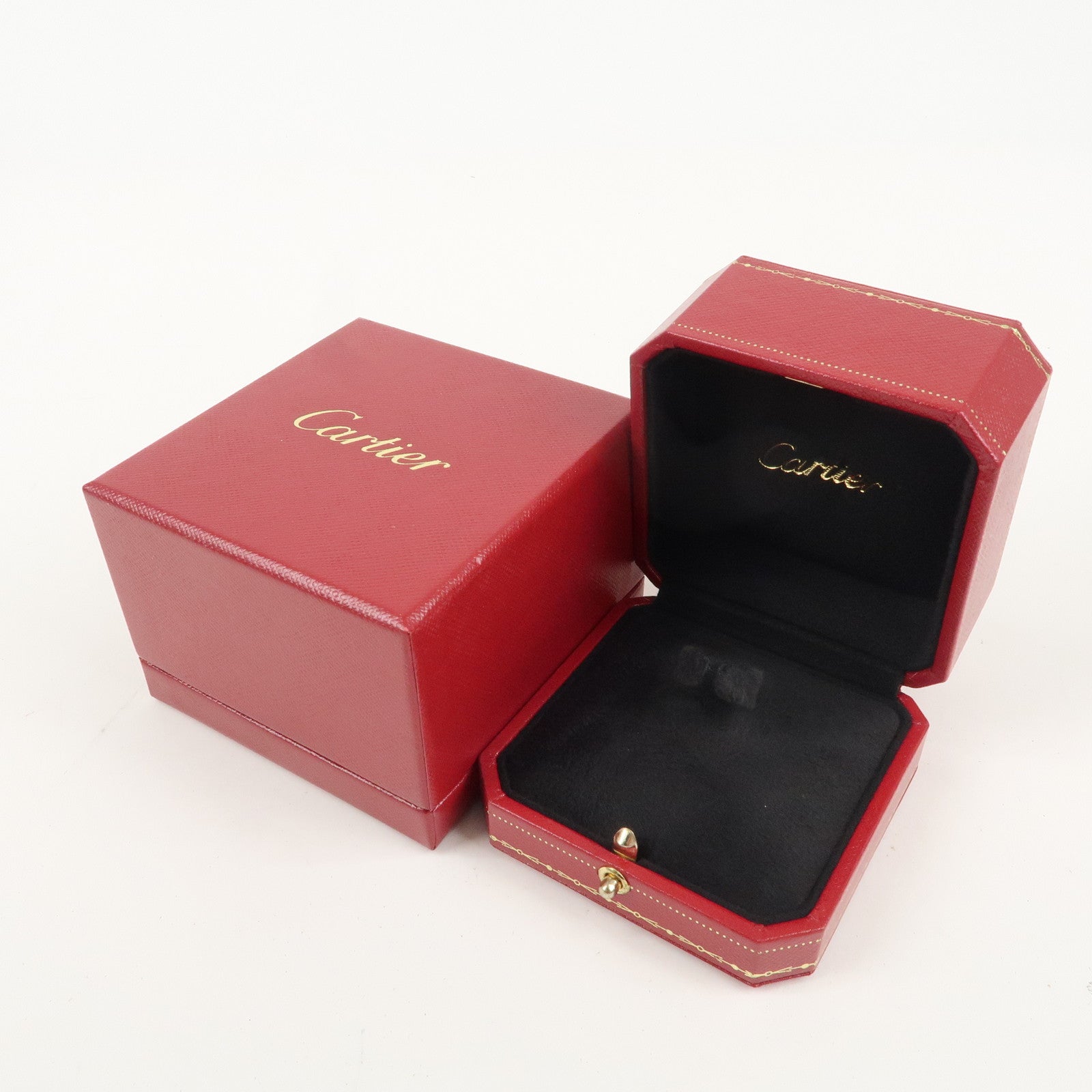 Cartier Set of 2 Ring Box Display Box Jewelry Box For Ring