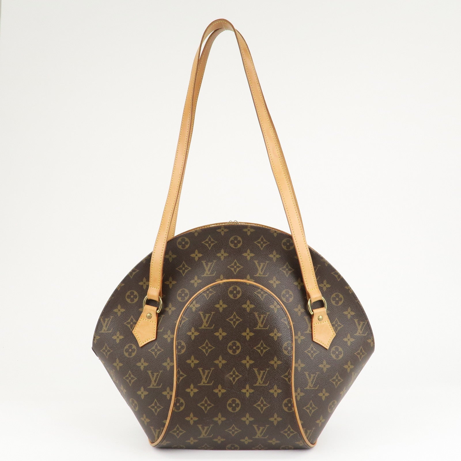 Louis Vuitton Monogram Ellipse Shopping Shoulder Bag Brown M51128