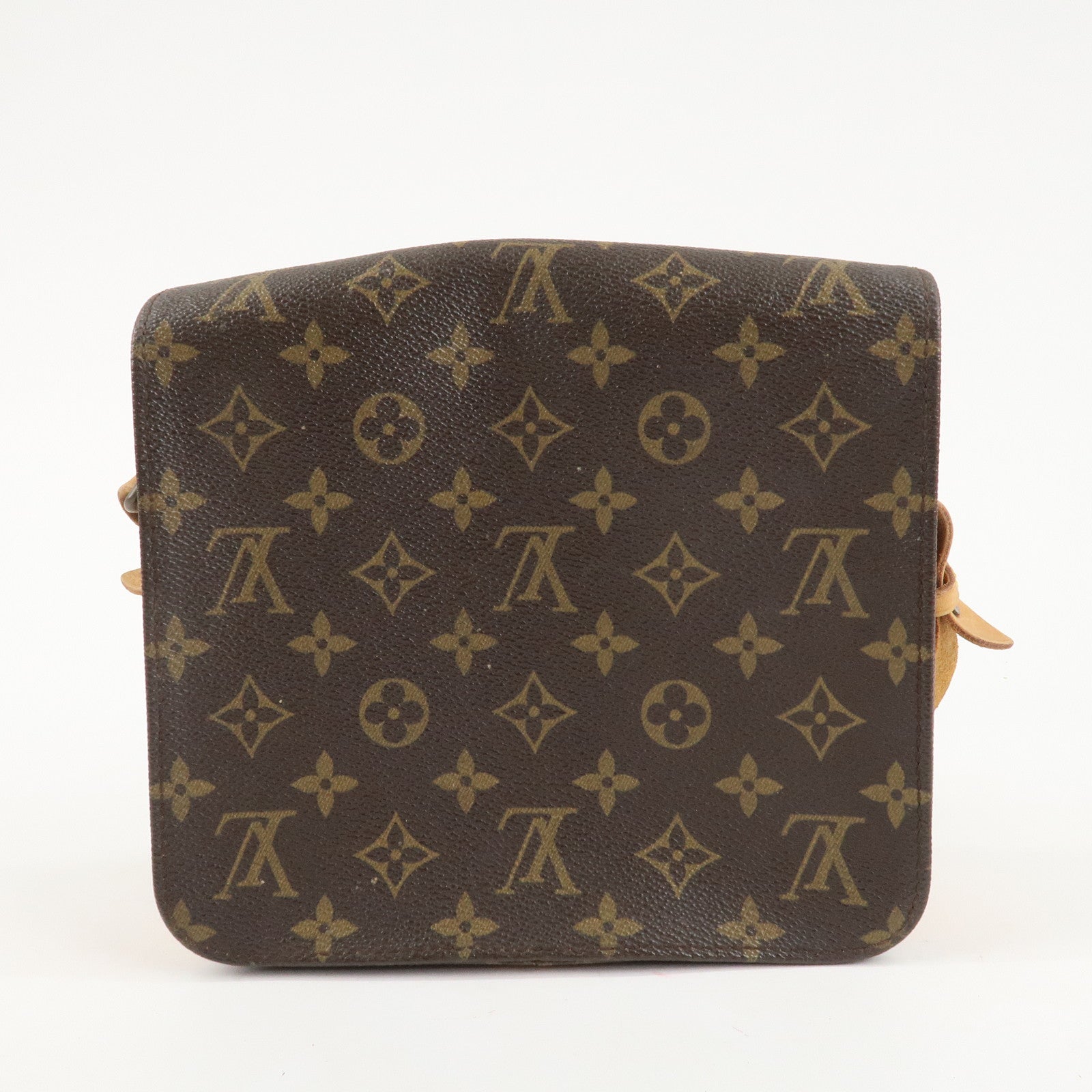 Louis Vuitton Monogram Cartouchiere 22 Shoulder Bag M51253