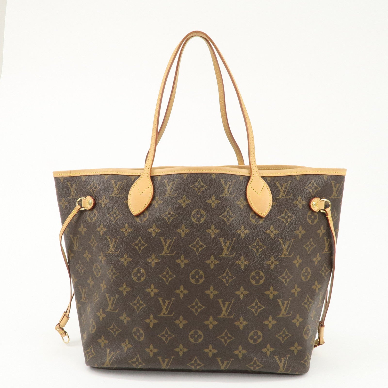 Louis Vuitton Monogram Neverfull MM Tote Bag Brown M40156 Used