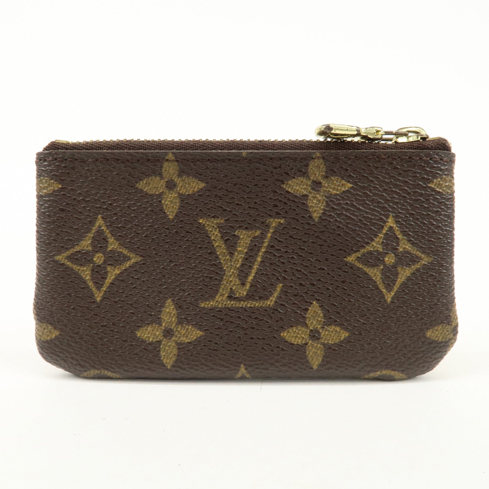 Louis Vuitton Monogram Pochette Cles Coin Case Key Case M62650