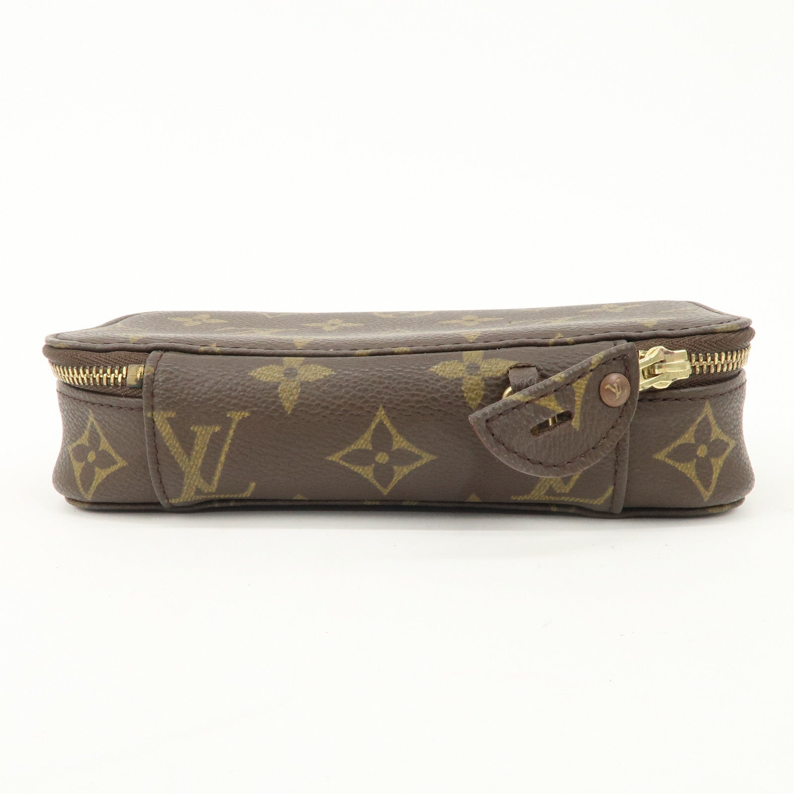 Louis Vuitton Monogram Posh Monte Carlo Pouch Brown M47352