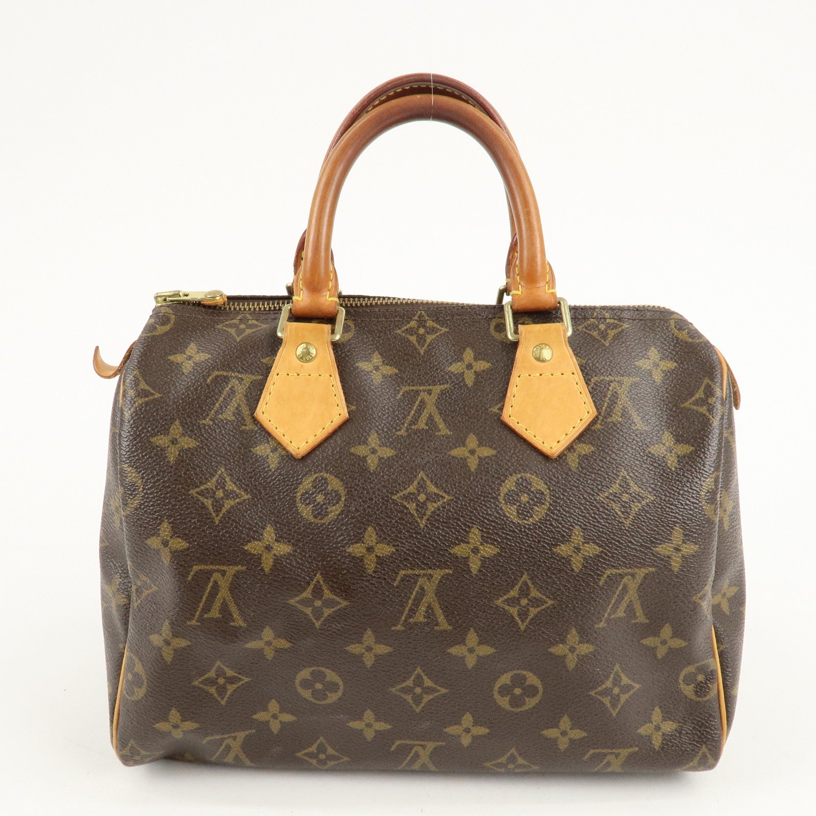 Louis Vuitton Monogram Speedy 25 Hand Bag Boston Bag M41528