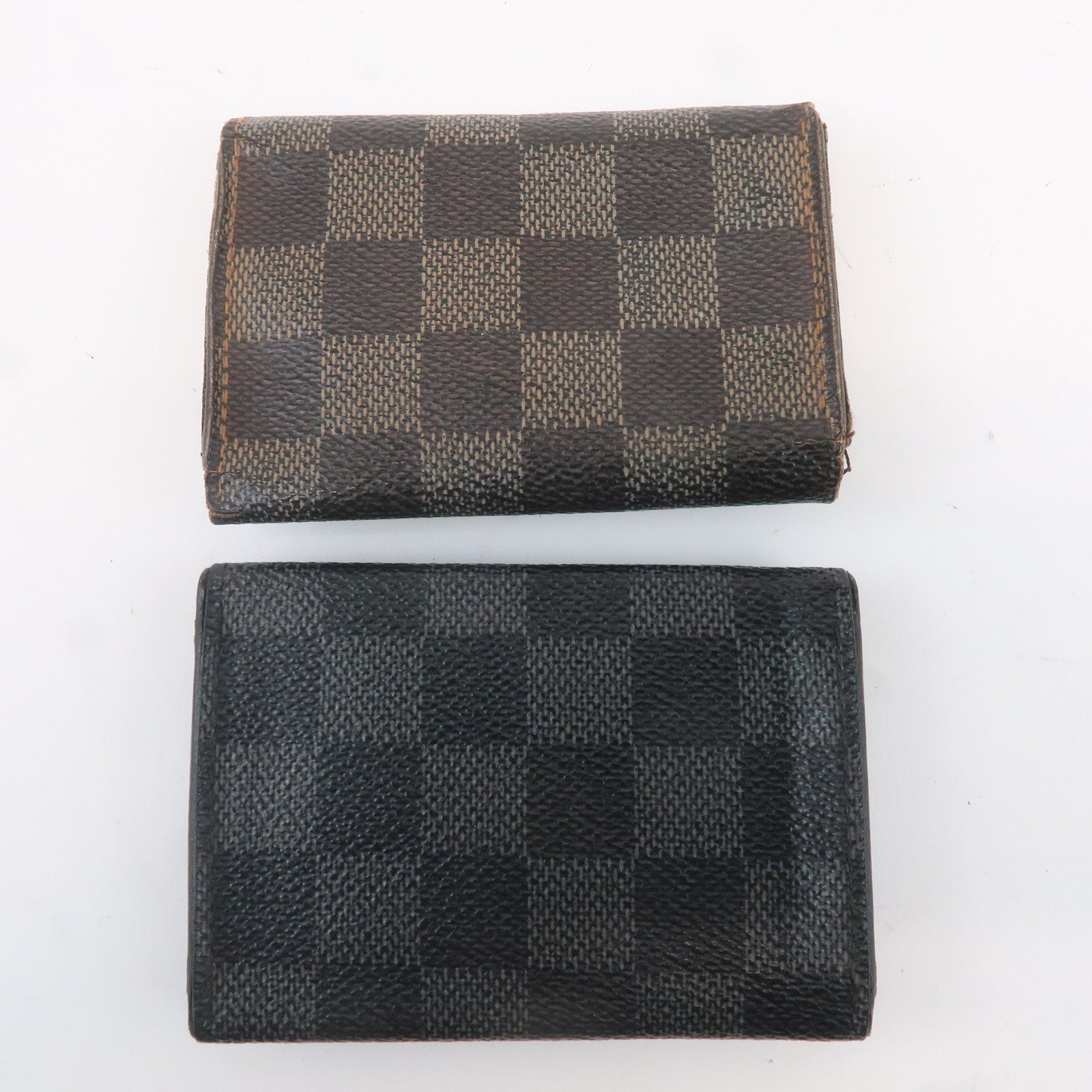 Louis Vuitton Damier Set of 2 Multicle 6 Key Case N62630 N62662