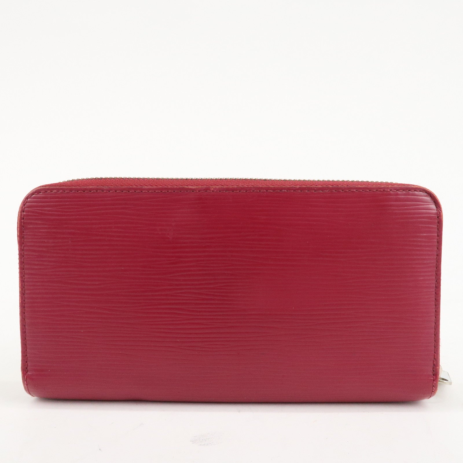 Louis Vuitton Epi Zippy Wallet Zip Around Wallet Fuchsia M60305 Used