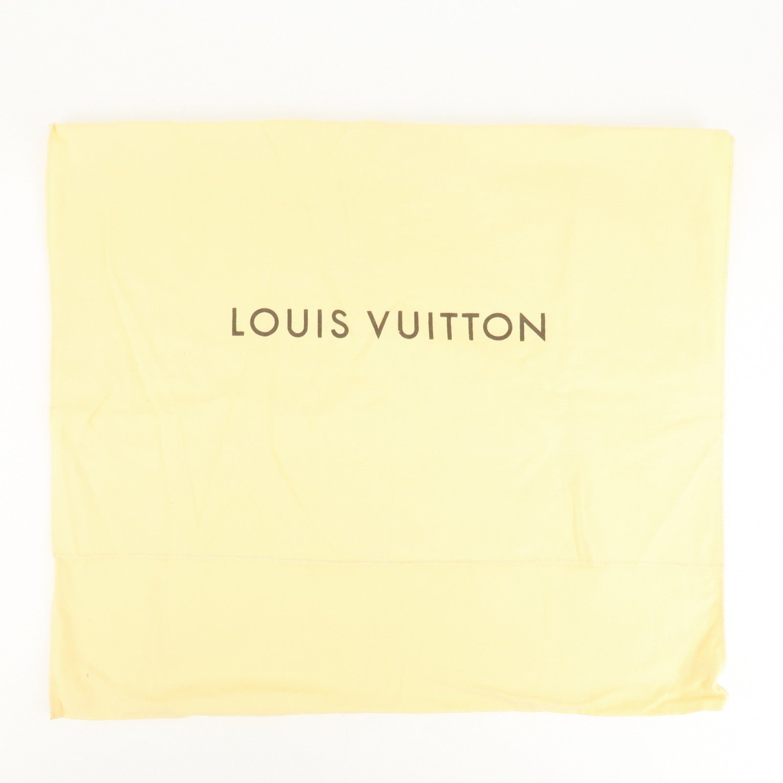 Louis Vuitton Set Of 10 Dust Bag Flap Style Beige