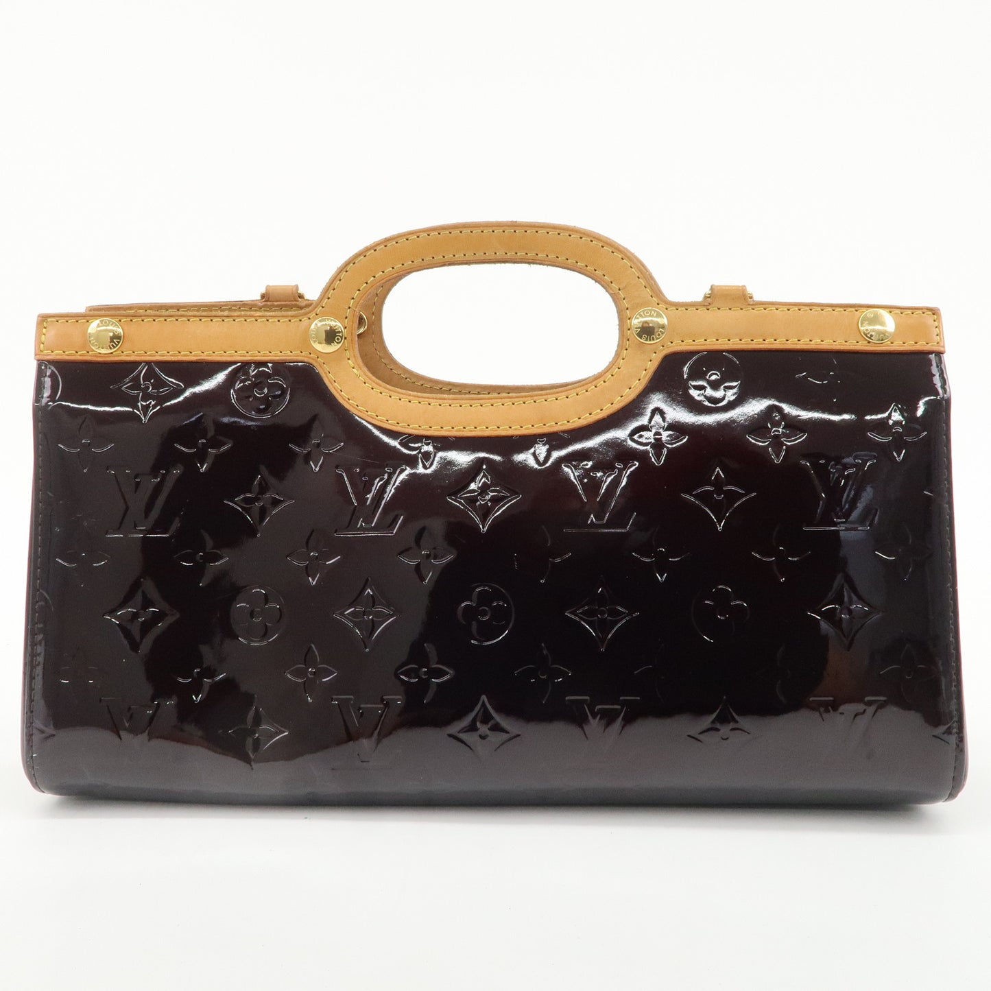 Louis Vuitton Monogram Vernis Roxbury Drive Bag Amarante M91995