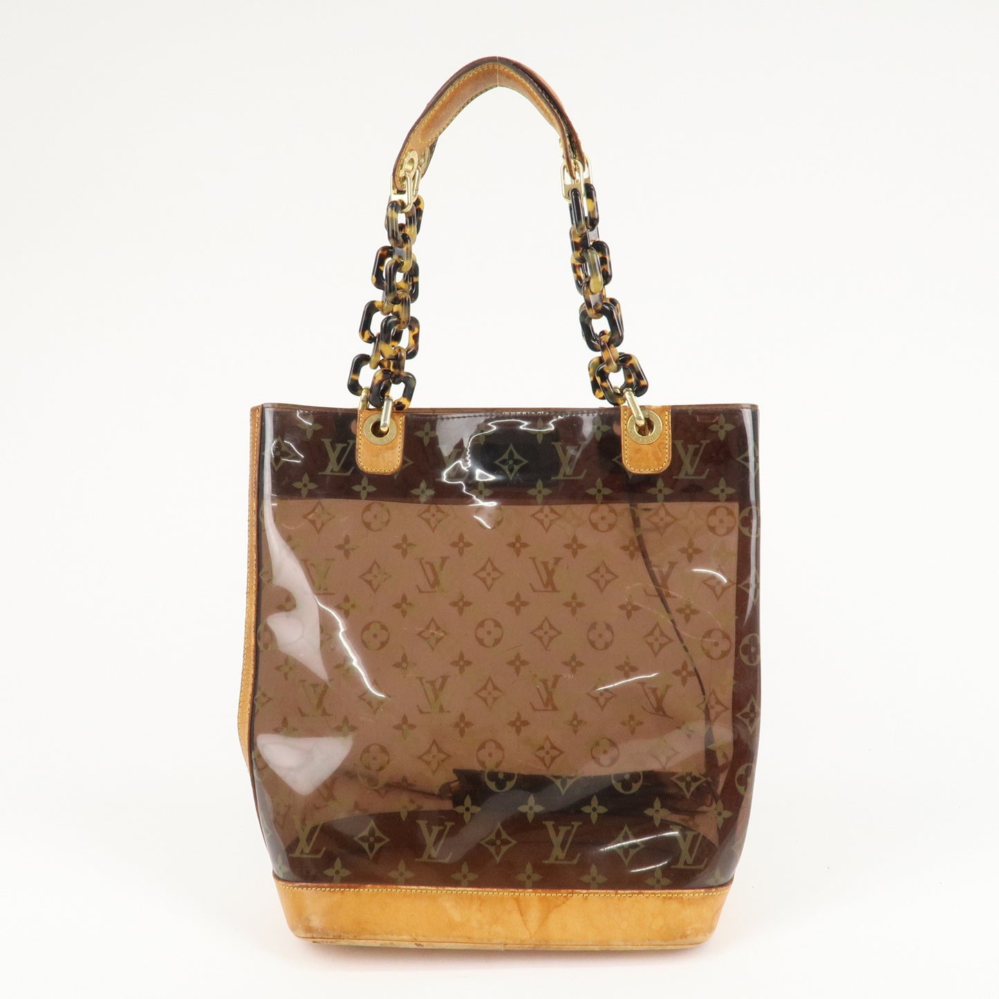 Louis Vuitton Monogram Vinyl Cabas Ambre MM Tote Bag M92501