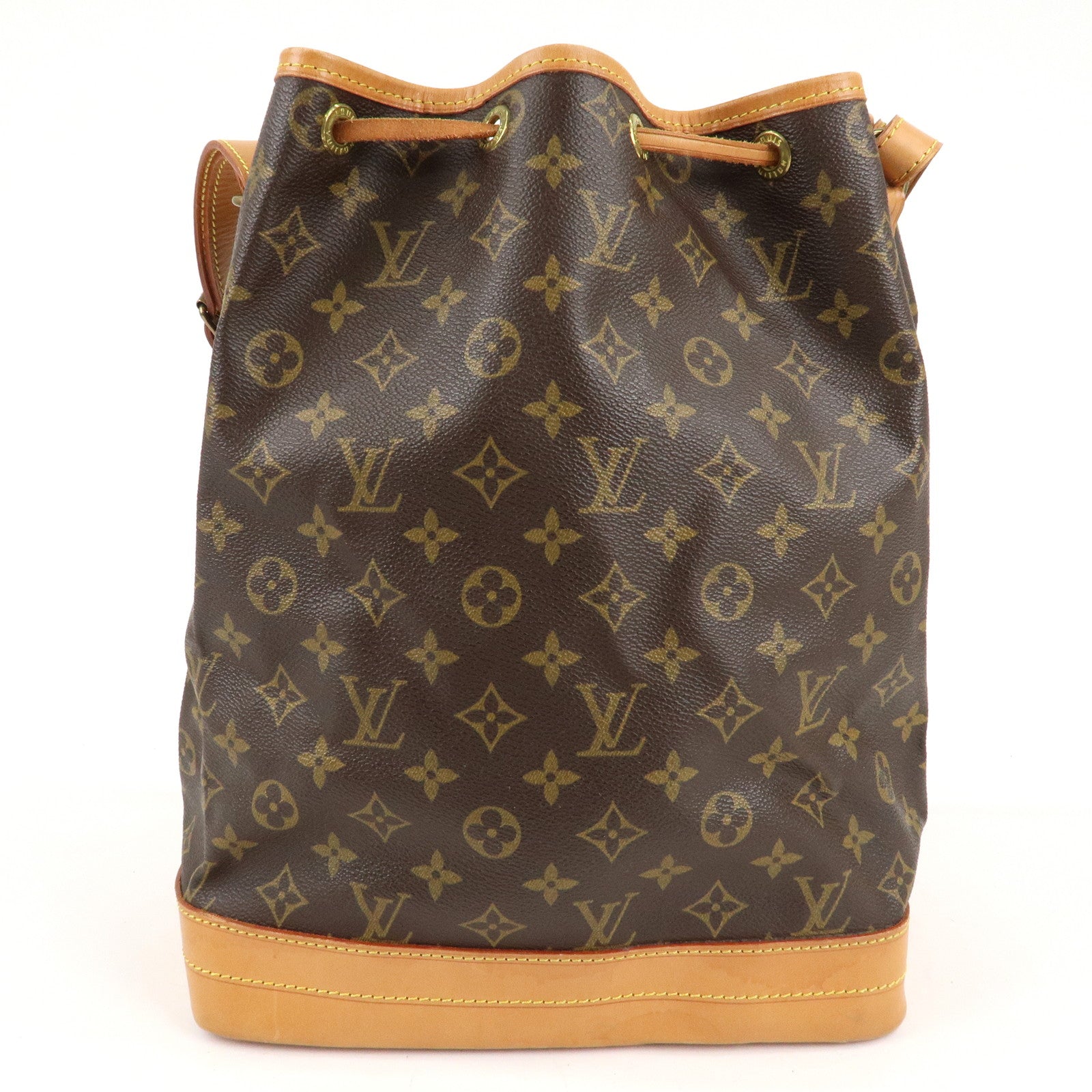 Louis Vuitton Monogram Noe Shoulder Bag Hand Bag Brown M42224