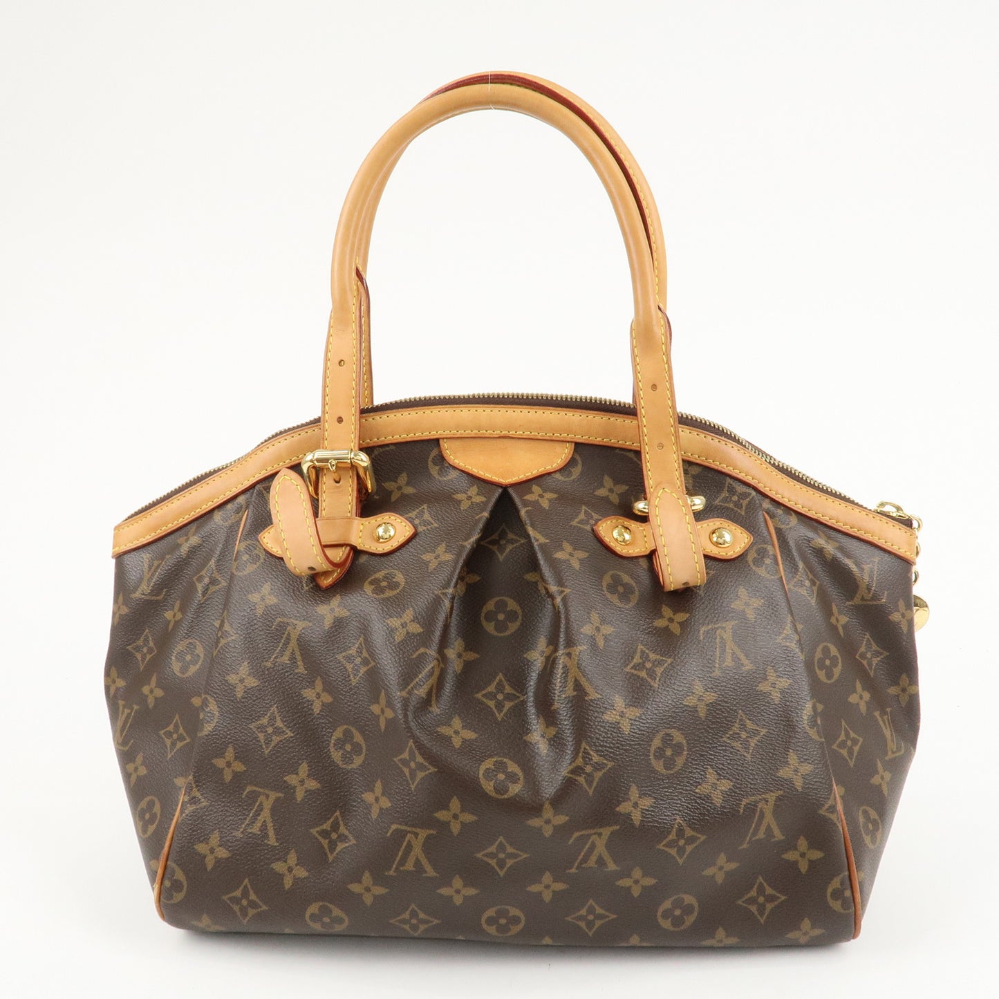 Louis Vuitton Monogram Tivoli GM Shoulder Bag Brown  M40144