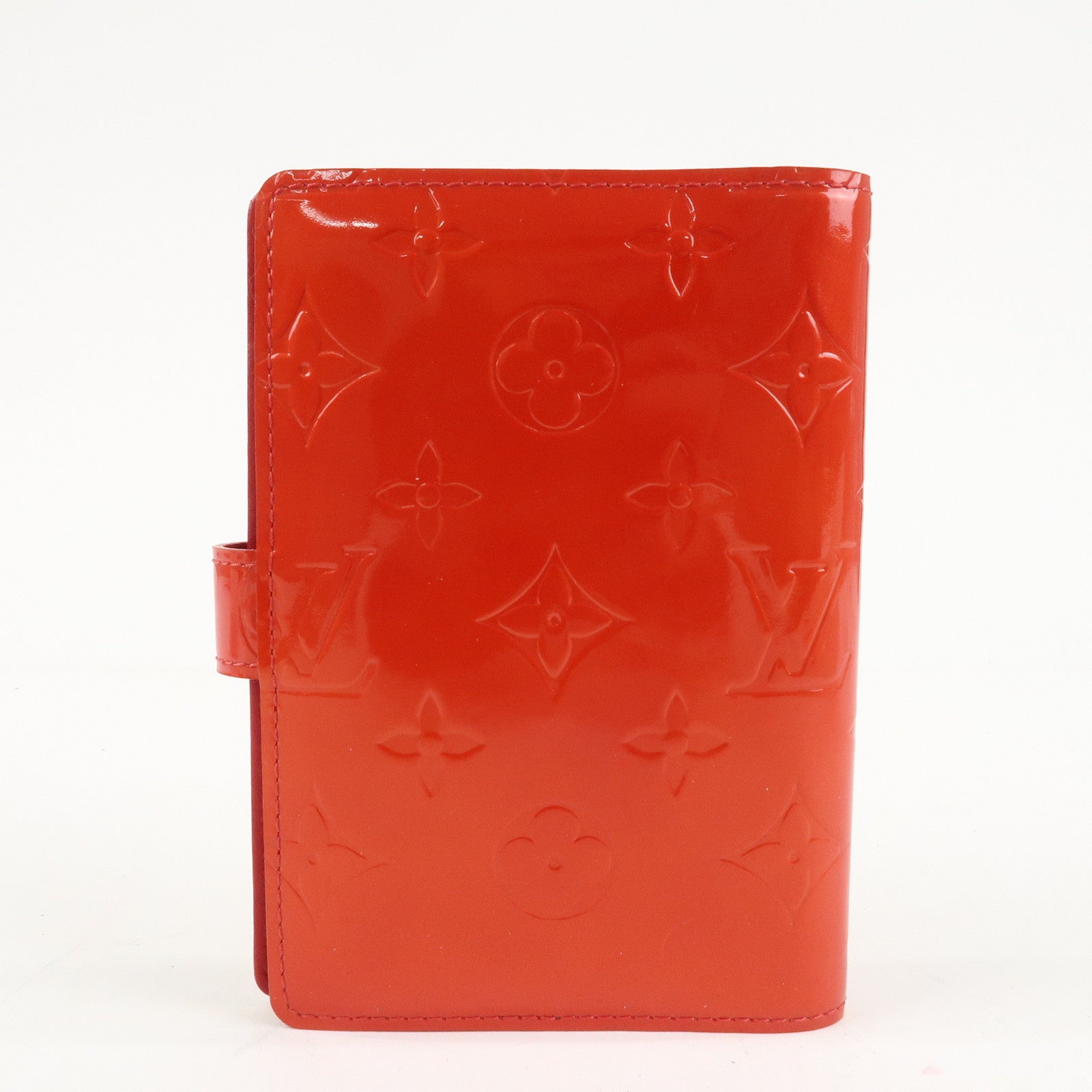 Louis Vuitton Monogram Vernis Agenda PM Planner Cover R21003 Used