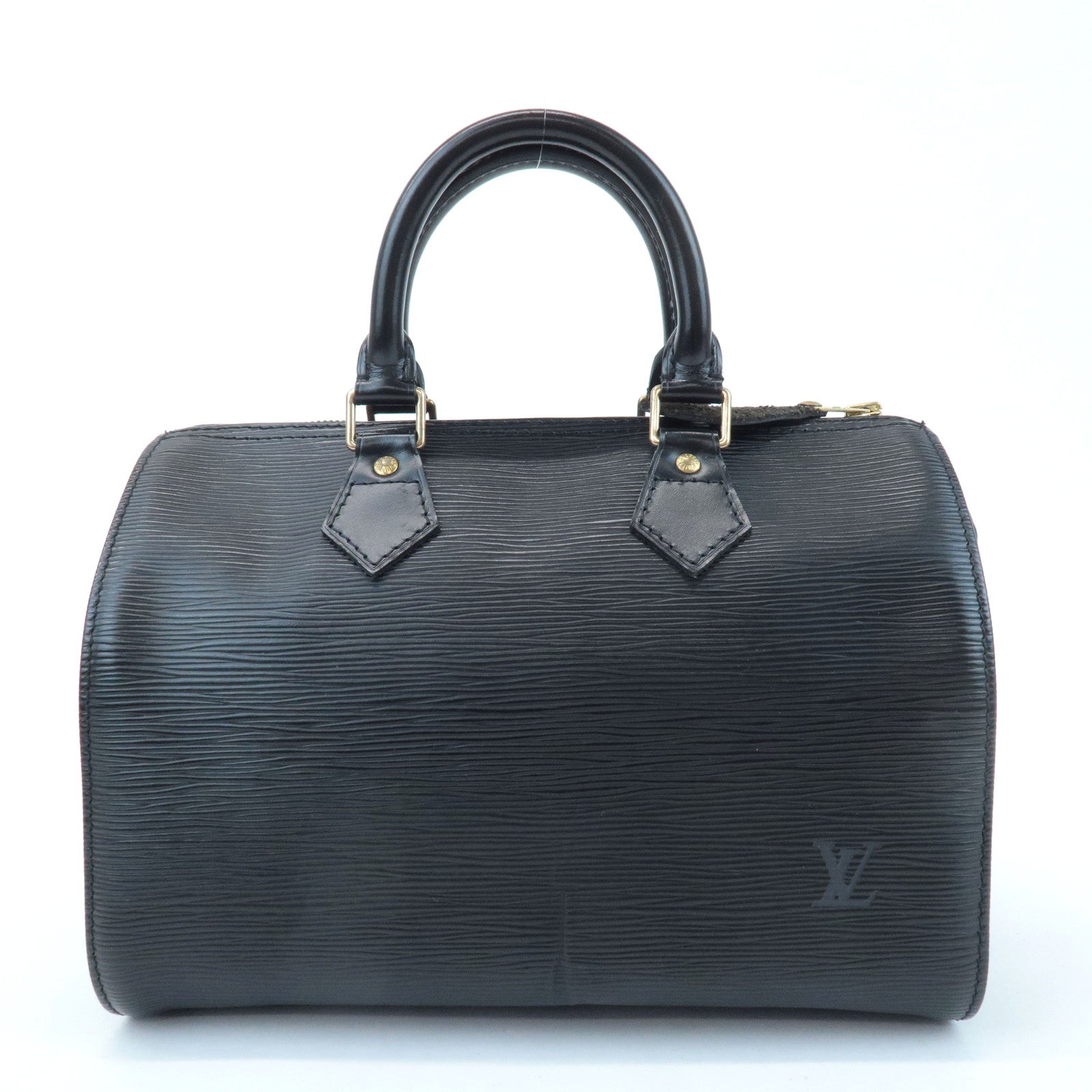 Louis Vuitton Epi Speedy 25 Hand Bag Noir M59032