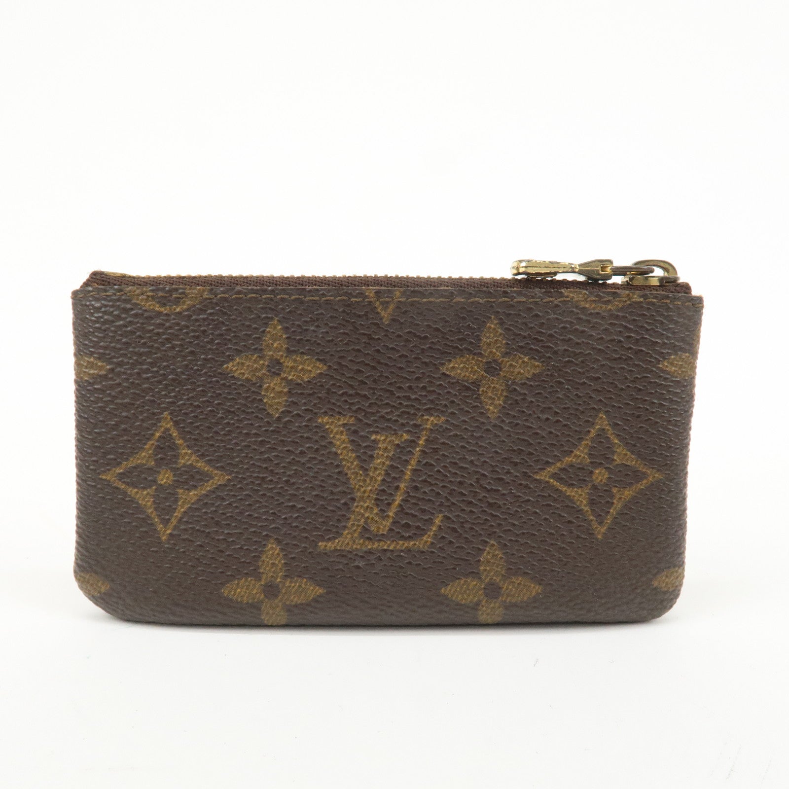 Louis Vuitton Monogram Pochette Cles Coin Case Key Case M62650