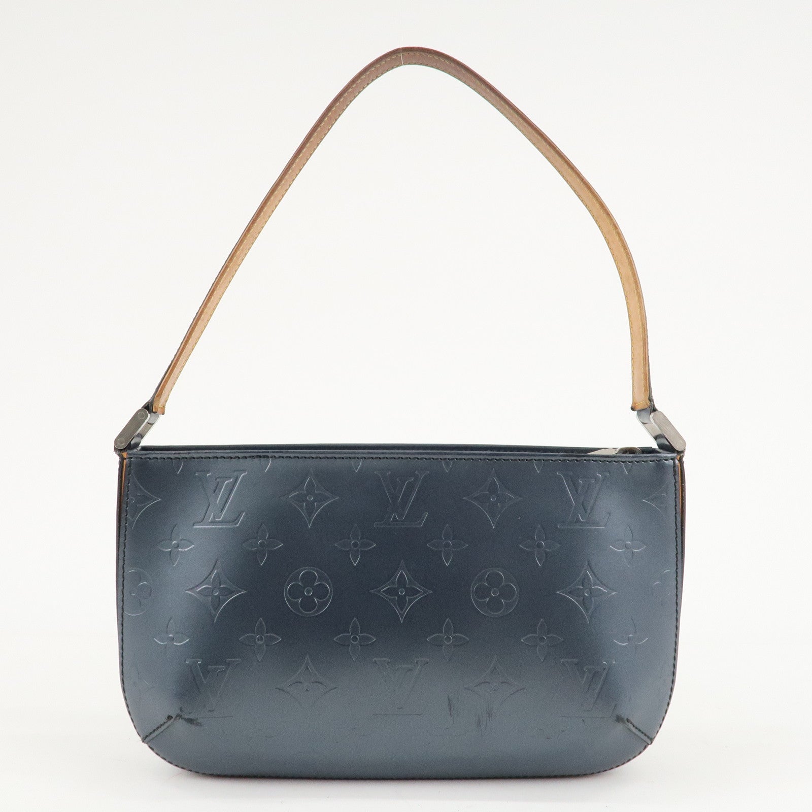 Louis Vuitton Monogram Matt Fowler Shoulder Bag Blue M55145