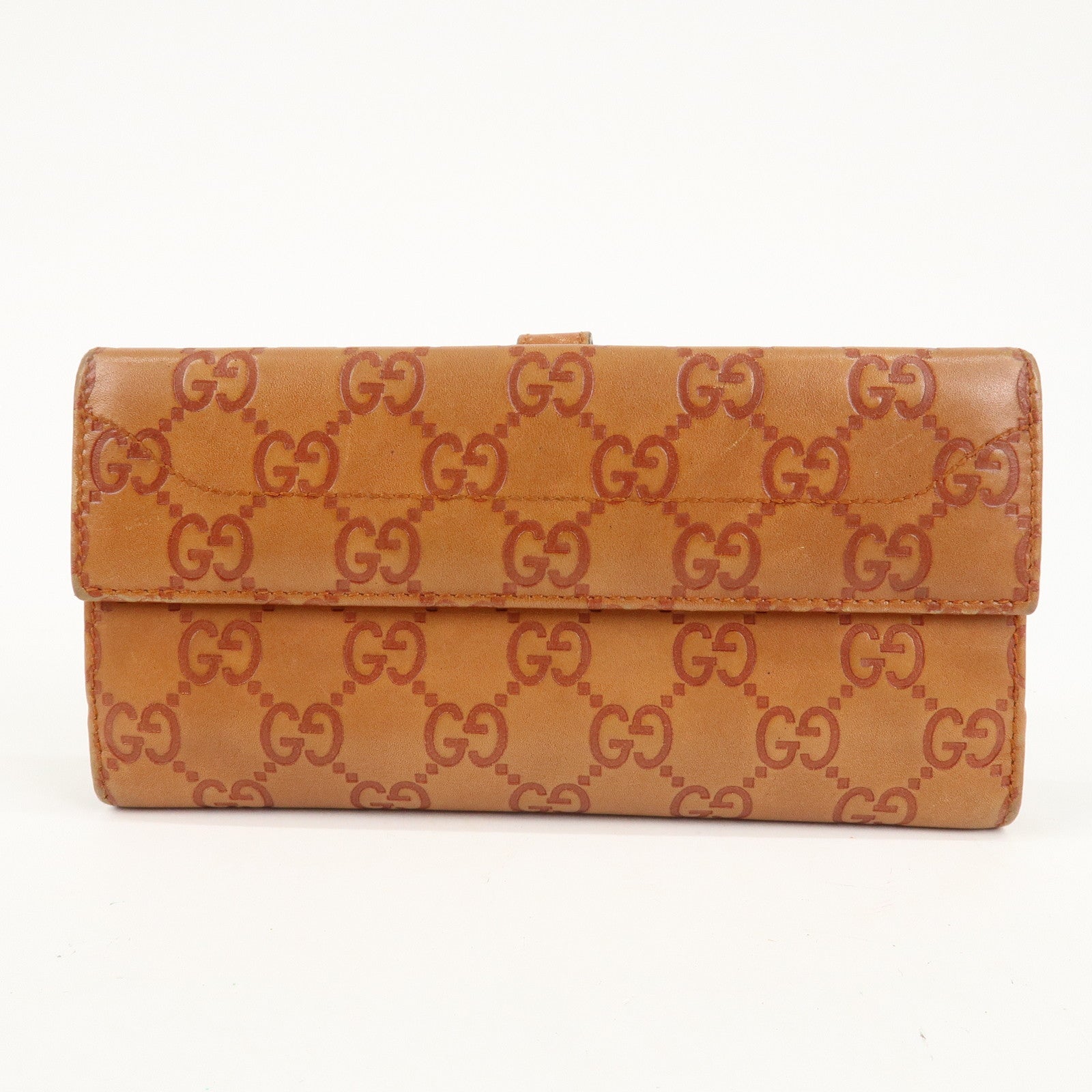 GUCCI Guccissima New Jackie Guccissima Leather Long Wallet 141430