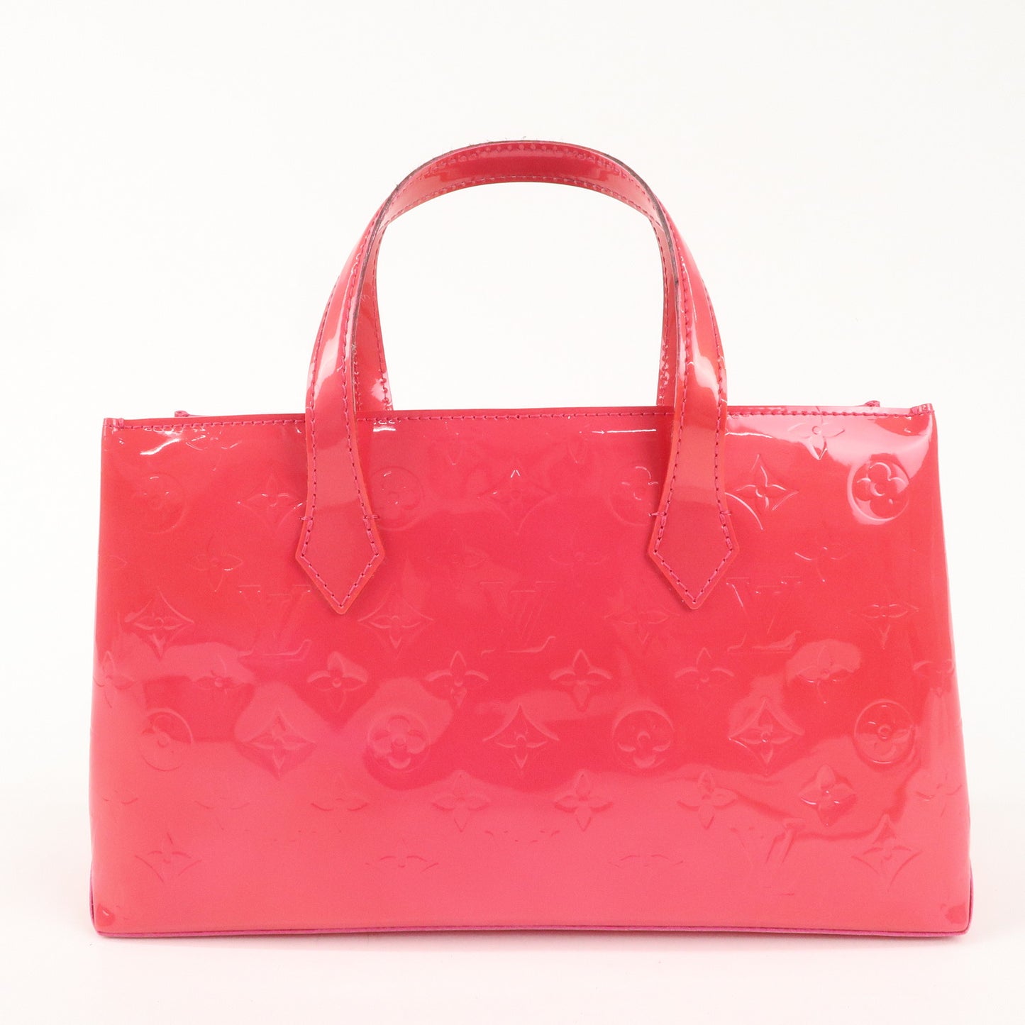 Louis Vuitton Monogram Vernis Wilshire PM Rose Pop M93643