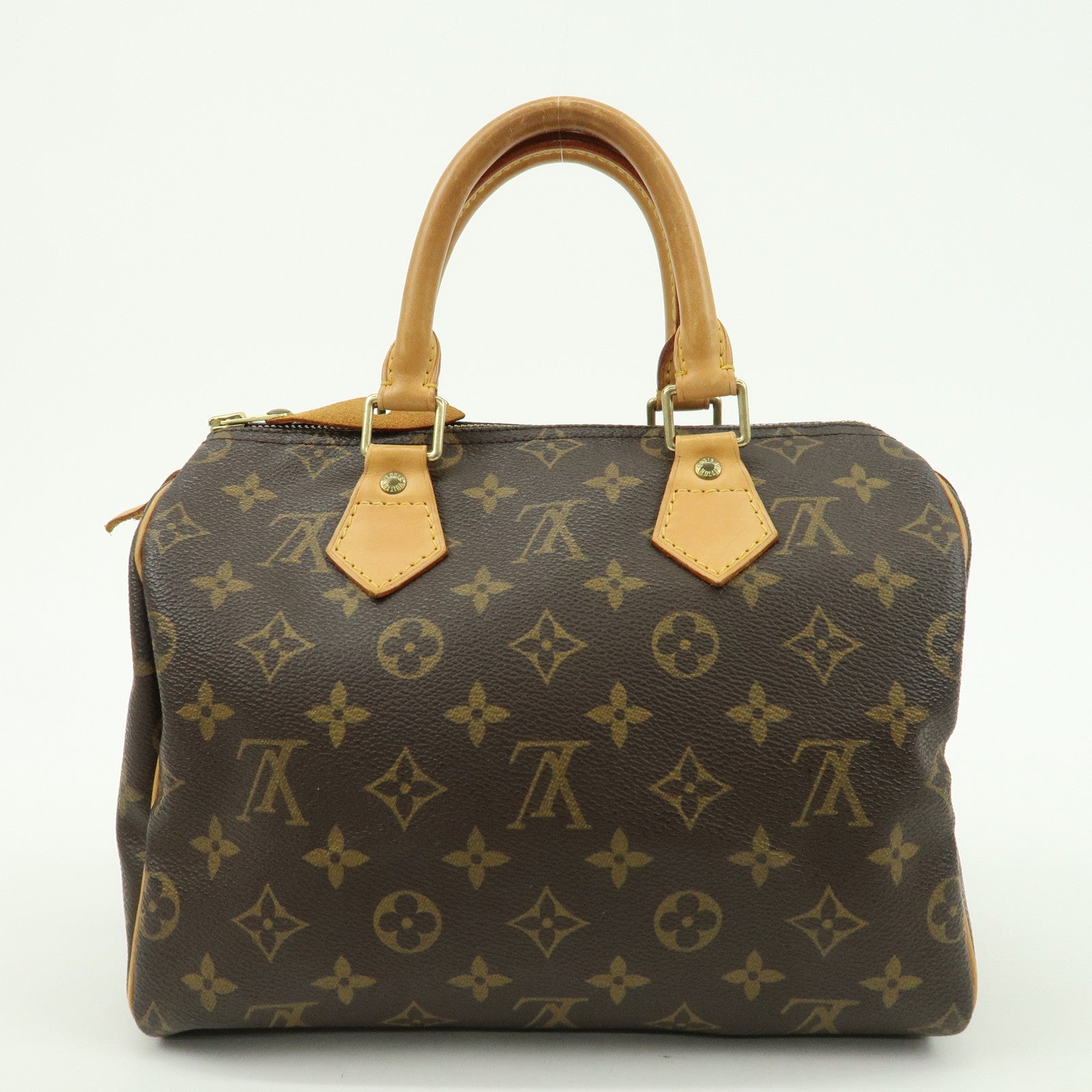 Louis Vuitton Monogram Speedy 25 Hand Bag Boston Bag M41528