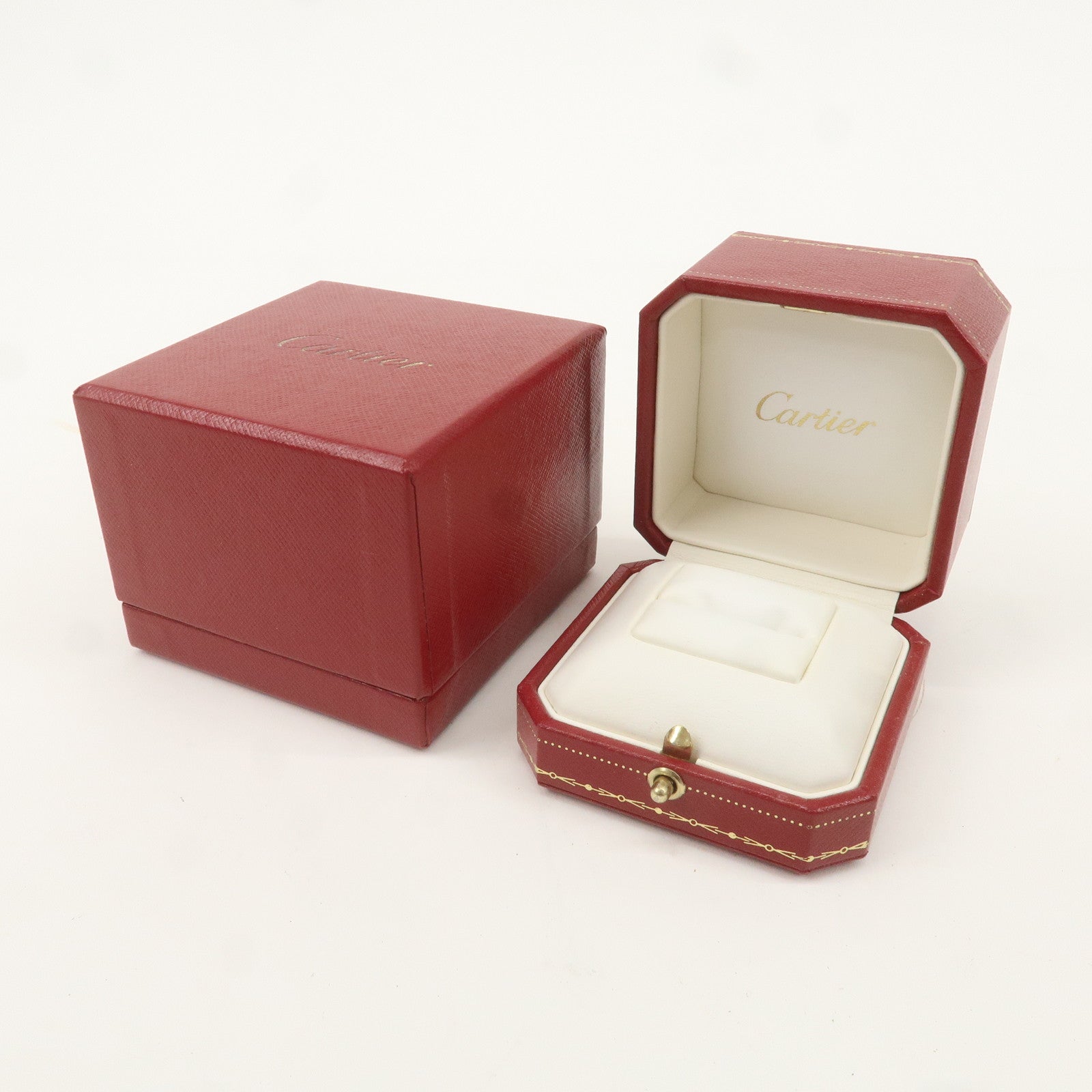 Cartier Set of 5 Ring Box Display Box Jewelry Box For Ring