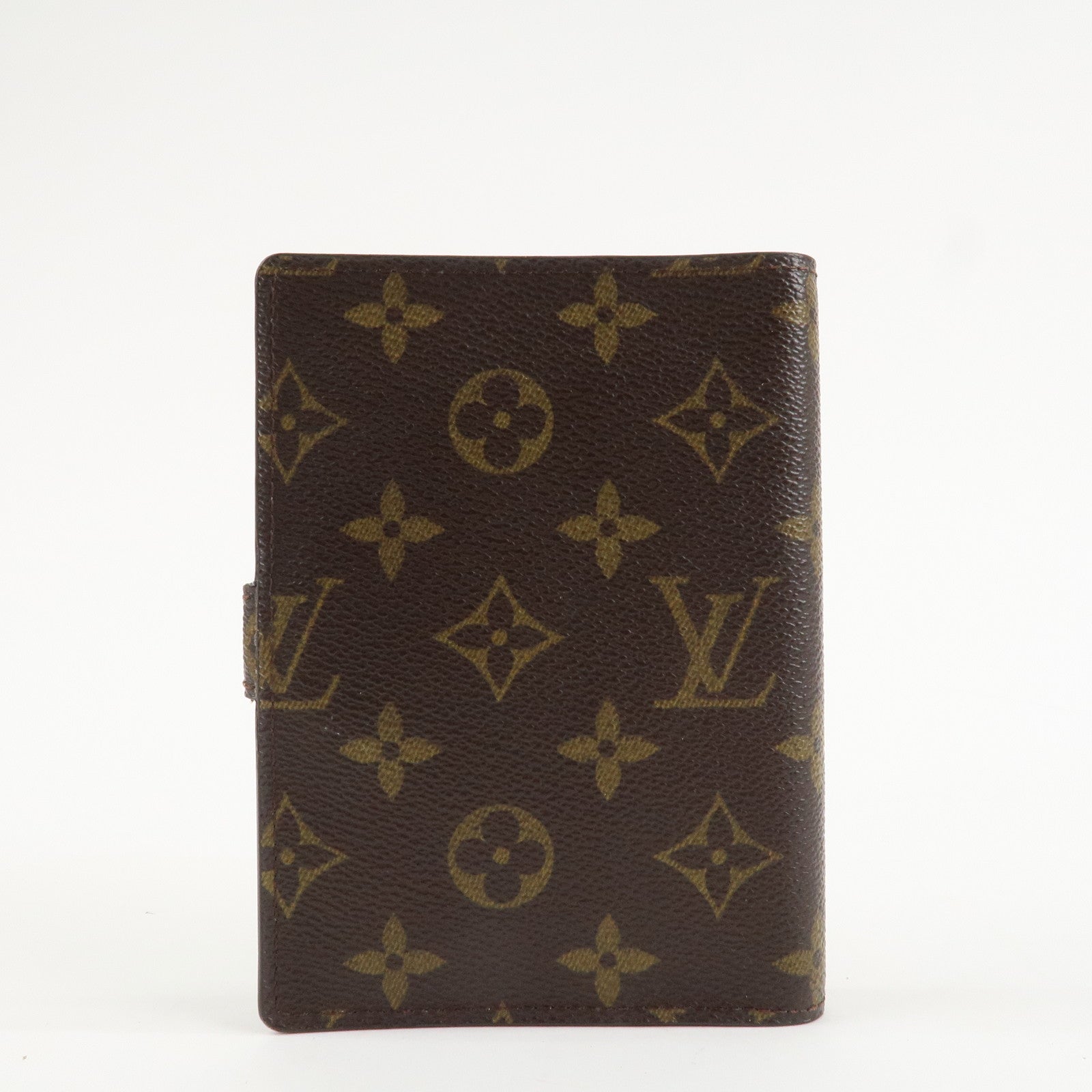 Louis Vuitton Monogram Agenda PM Planner Cover Brown R20005 Used