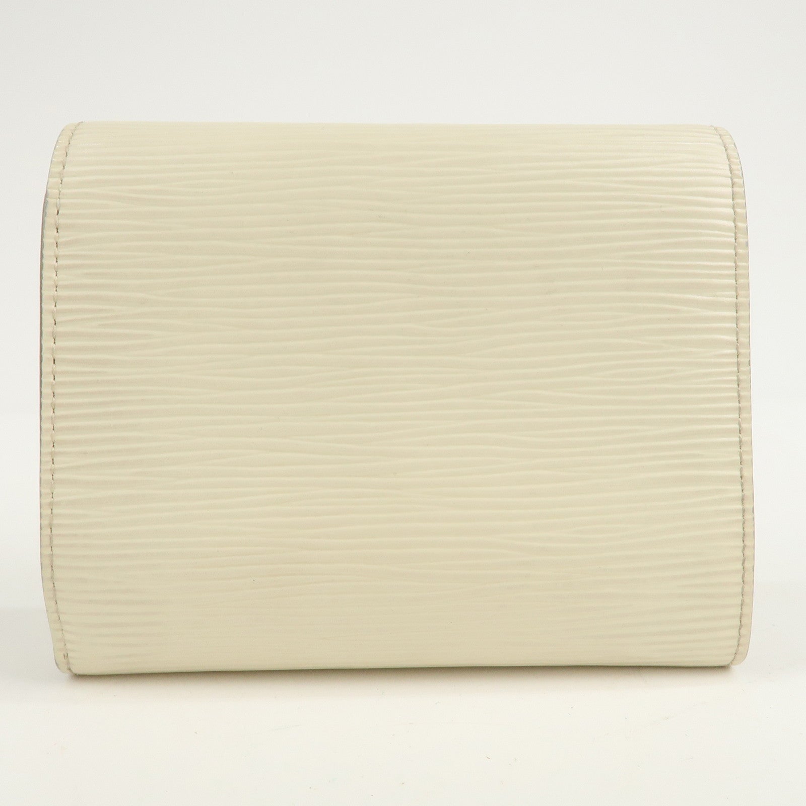 Louis Vuitton Epi Portefeuille Joy Tri-fold Wallet Ivory M6658J