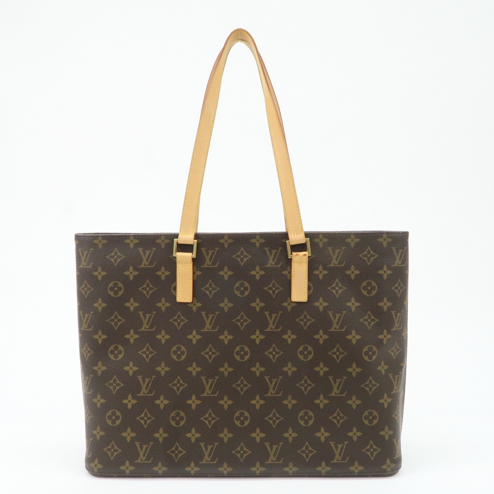 Louis Vuitton Monogram Luco Tote Bag Hand Bag Brown M51155