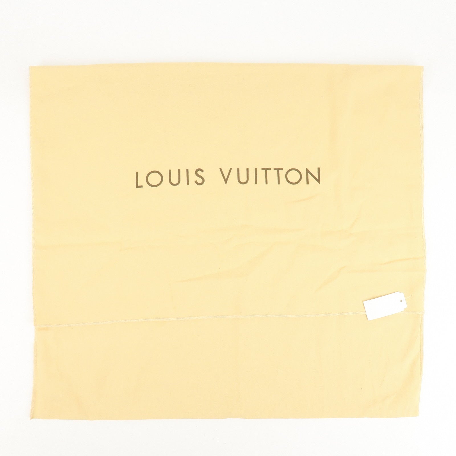 Louis Vuitton Set Of 10 Dust Bag Flap Style Beige