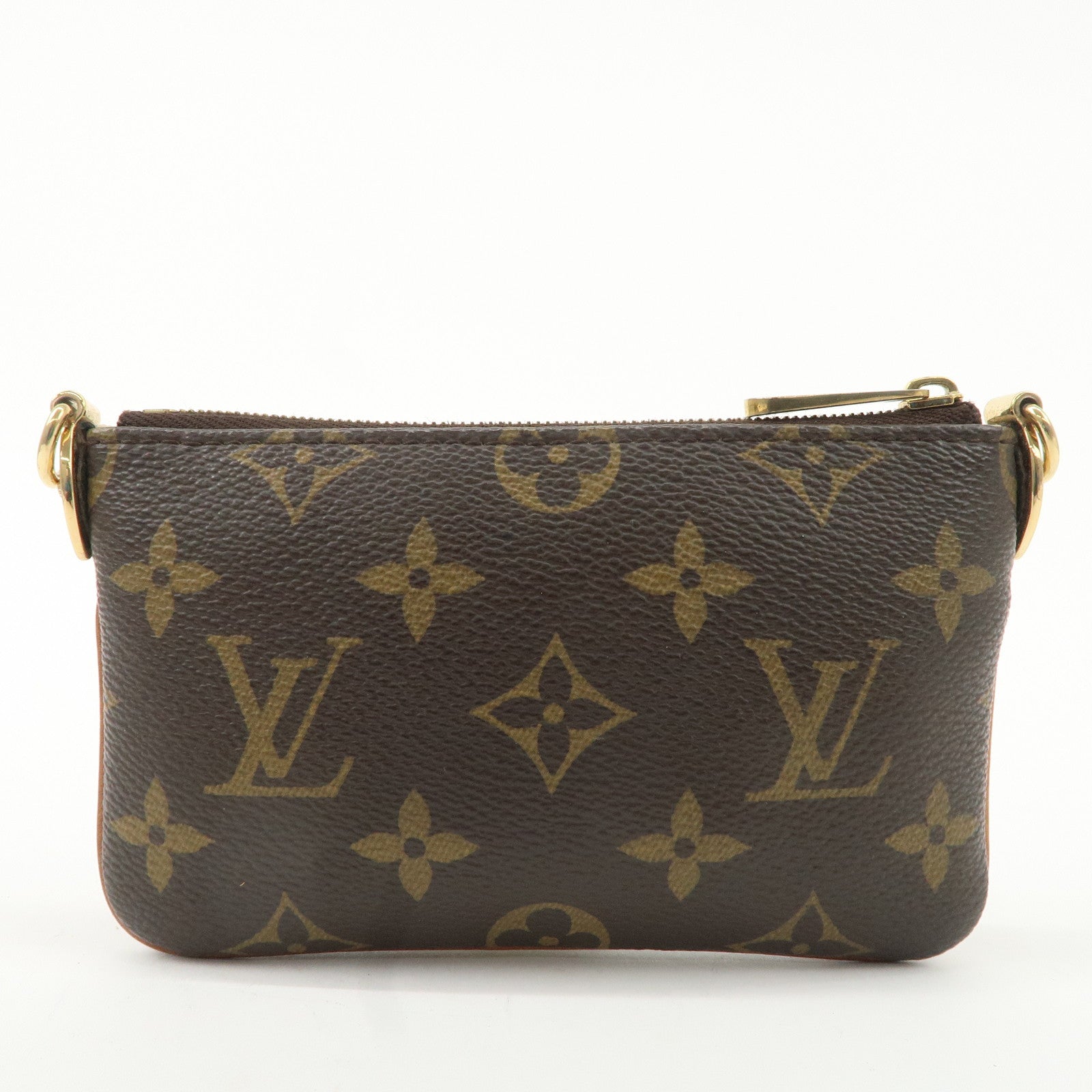 Louis Vuitton Monogram Pochette Milla PM Mini Pouch M60095 Used