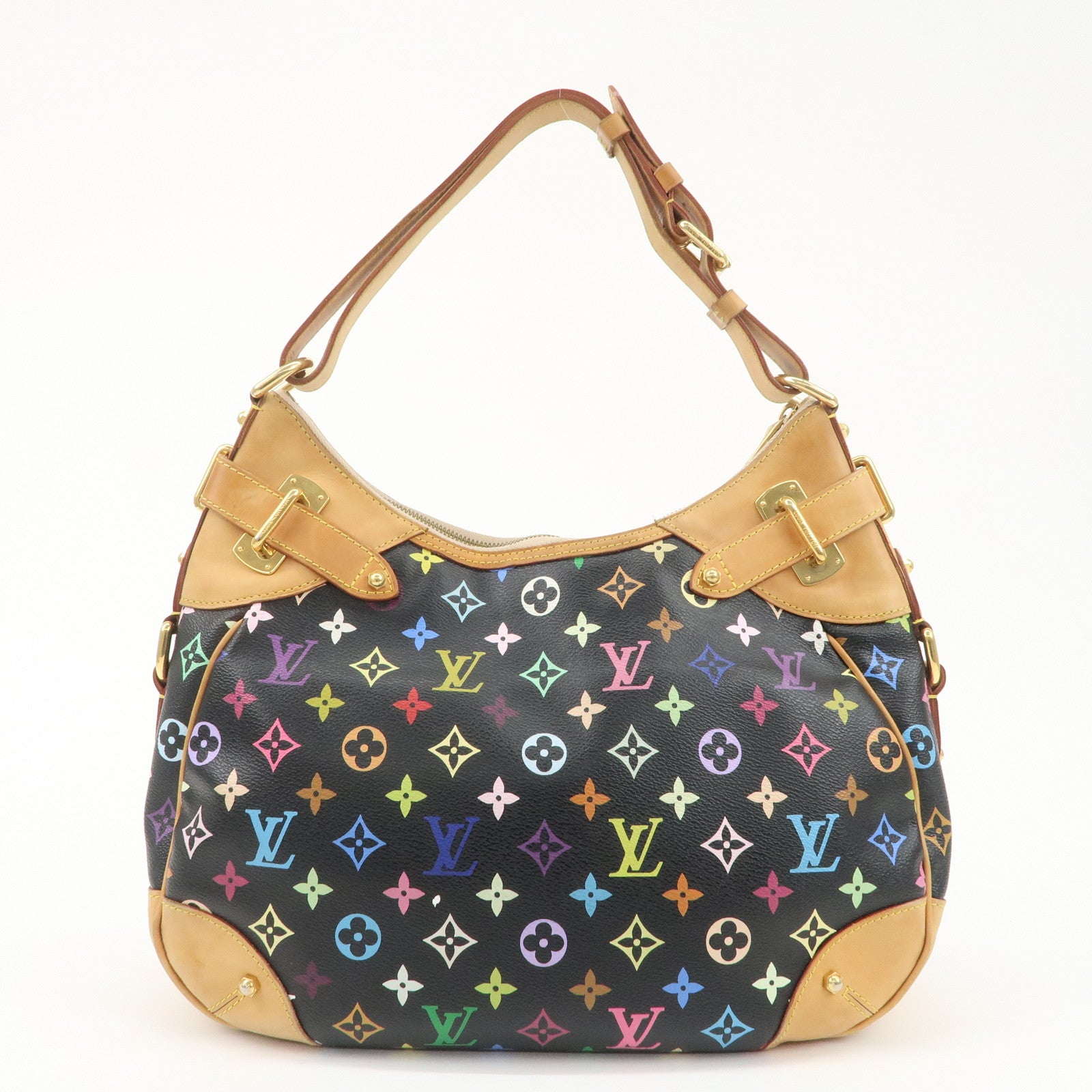 Louis Vuitton Monogram Multi Color Greta Shoulder Bag M40196 Used