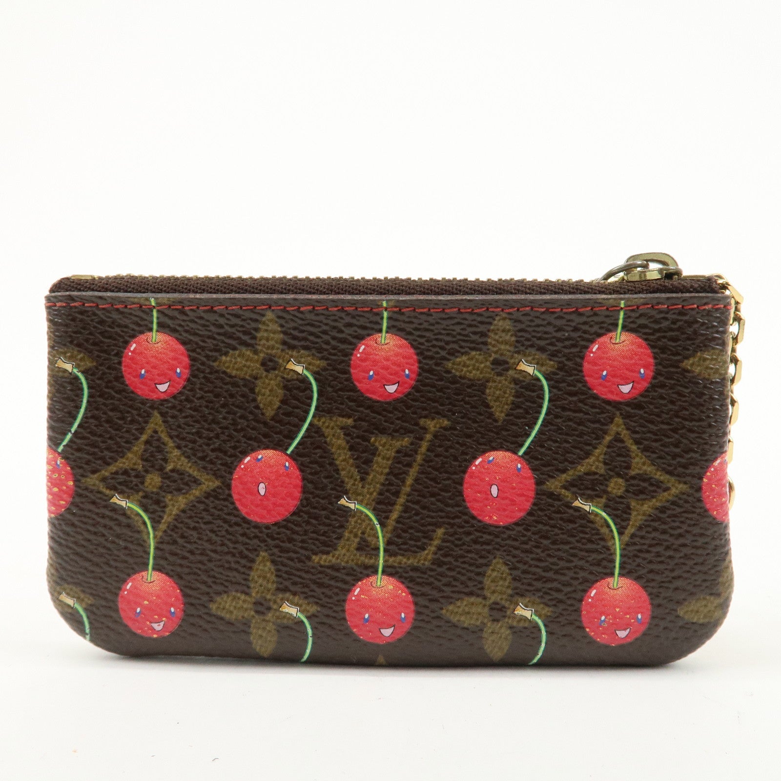 Louis Vuitton Monogram Cherry Pochette Cles Coin Case M95042