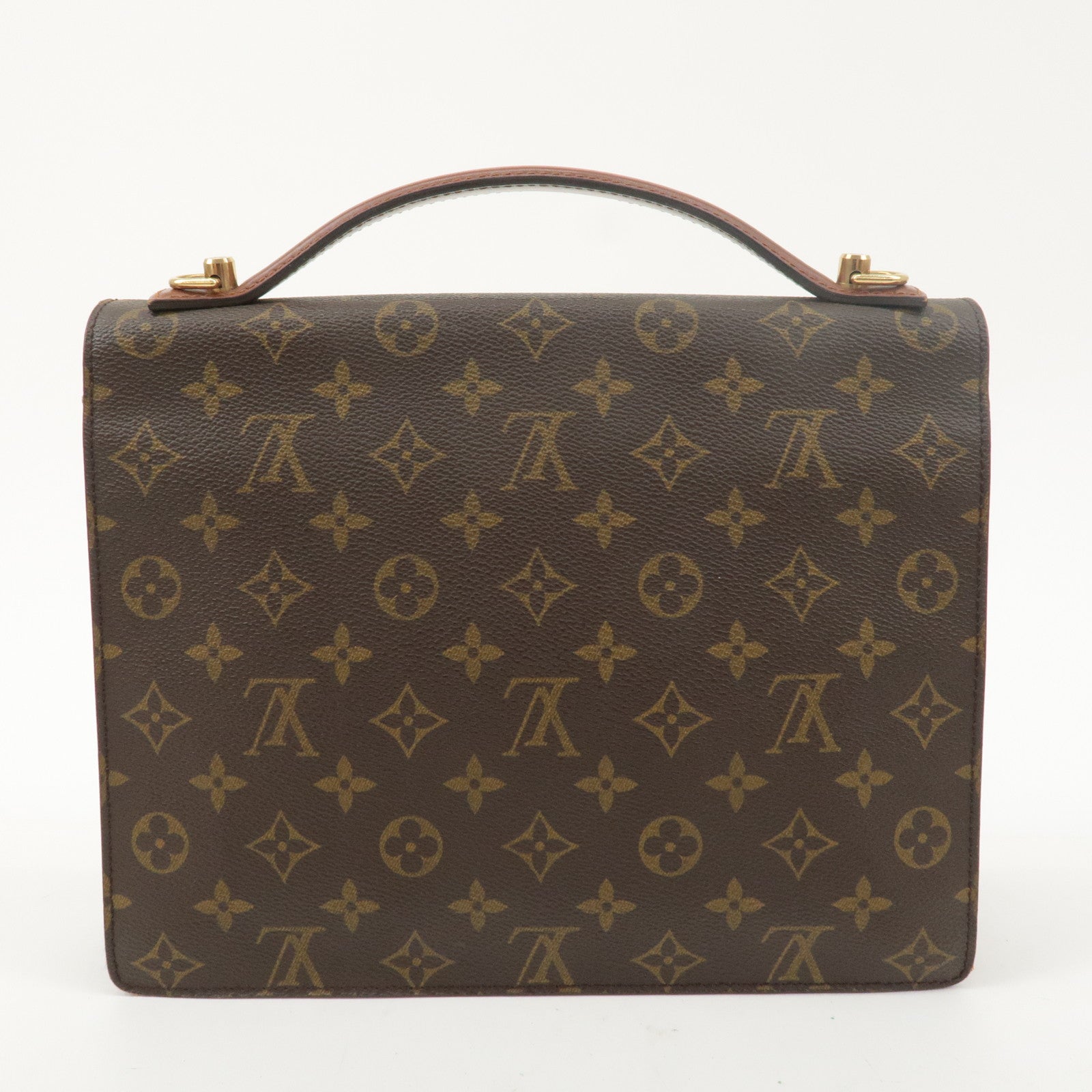 Louis Vuitton Monogram Monceau 28 Hand Bag Brief Case M51185