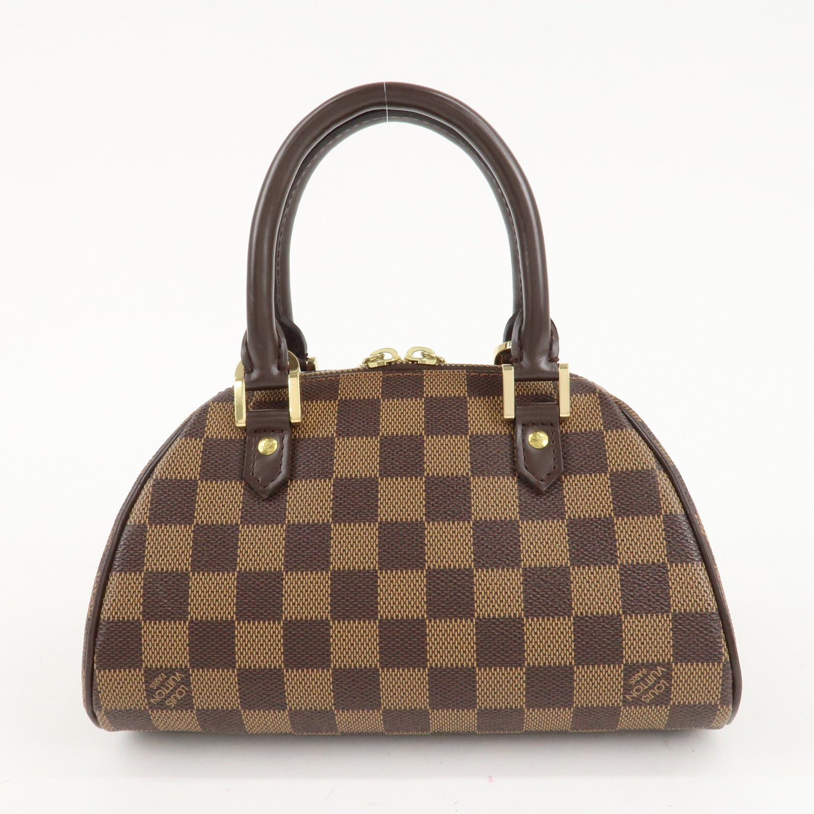 Louis Vuitton Damier Rivera Mini Hand Bag N41436 Brown