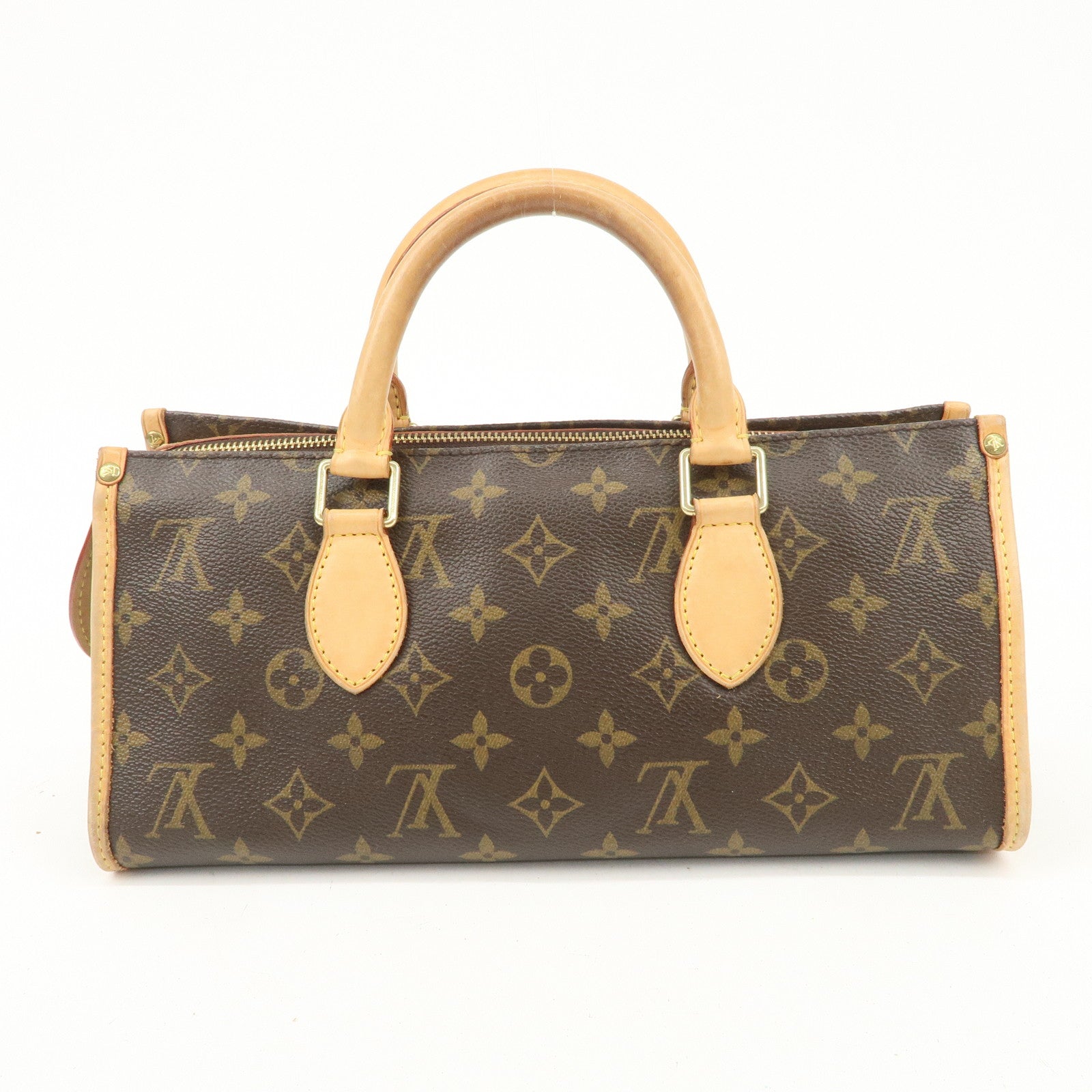 Louis Vuitton Monogram Popincourt Hand Bag Brown M40009 Used