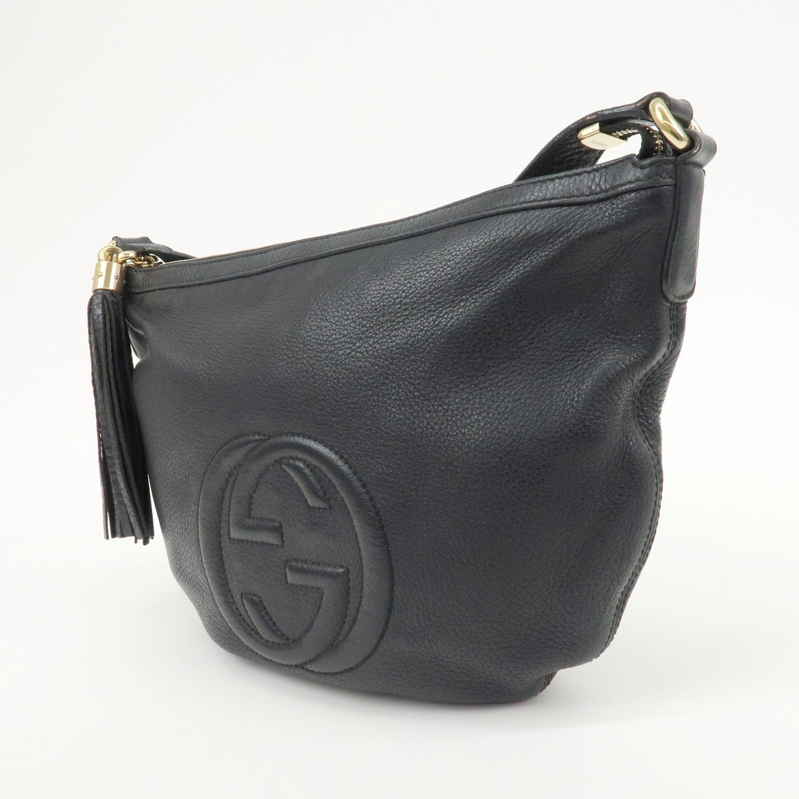 GUCCI SOHO Leather One Shoulder Bag bBack 308361