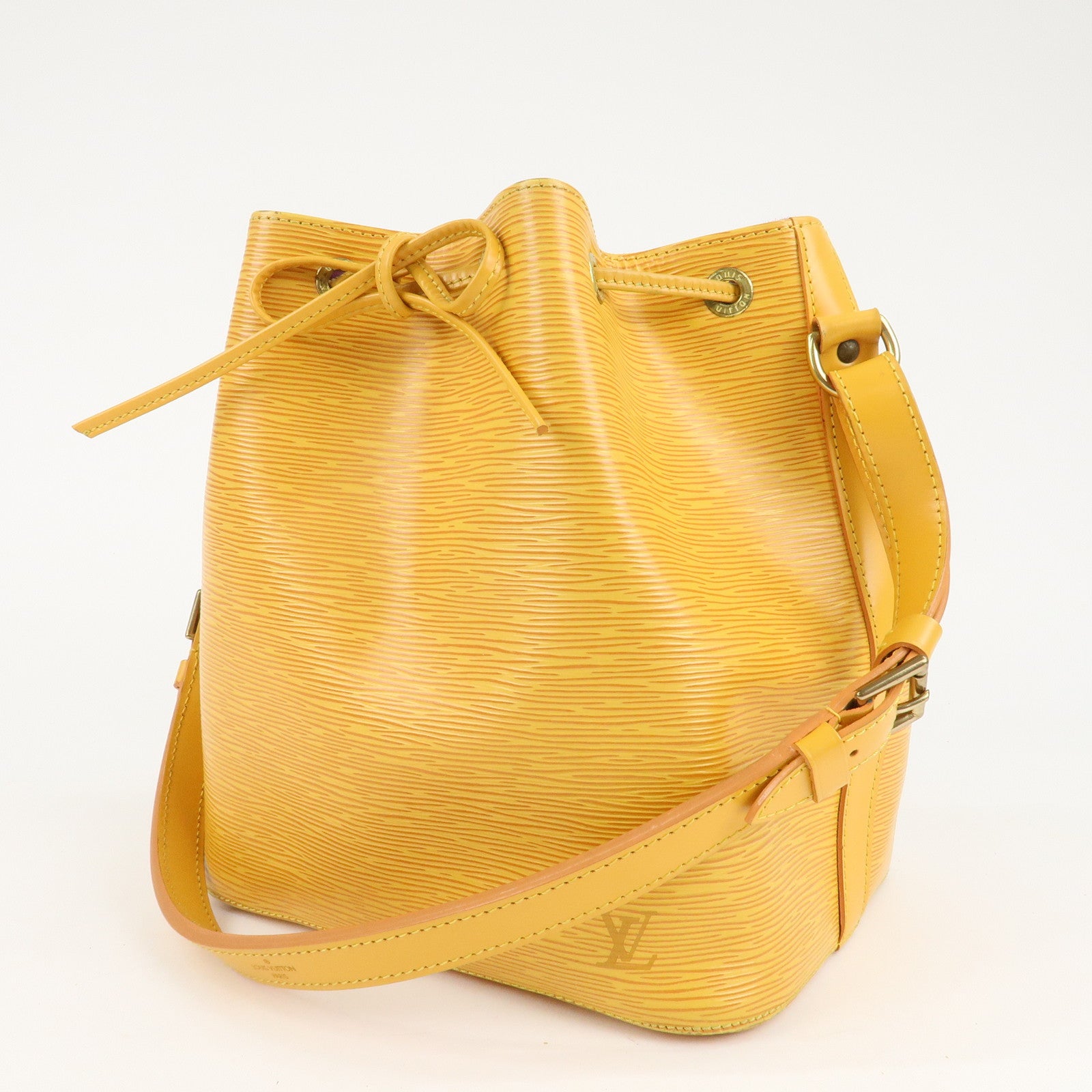 Louis Vuitton Epi Petit Noe Shoulder Bag Tassili Yellow M44109