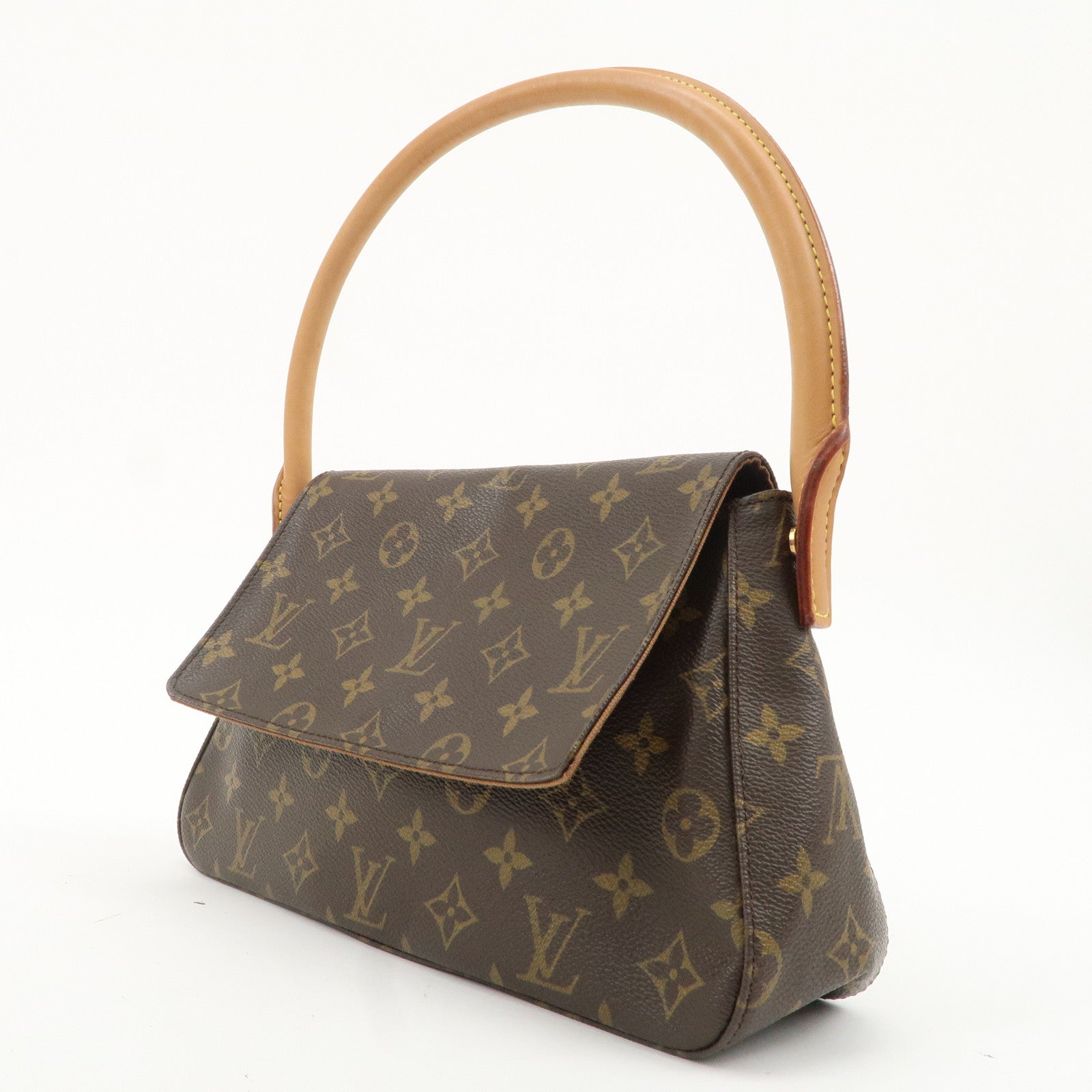 Louis Vuitton Monogram Mini Looping Shoulder Bag Hand Bag M51147