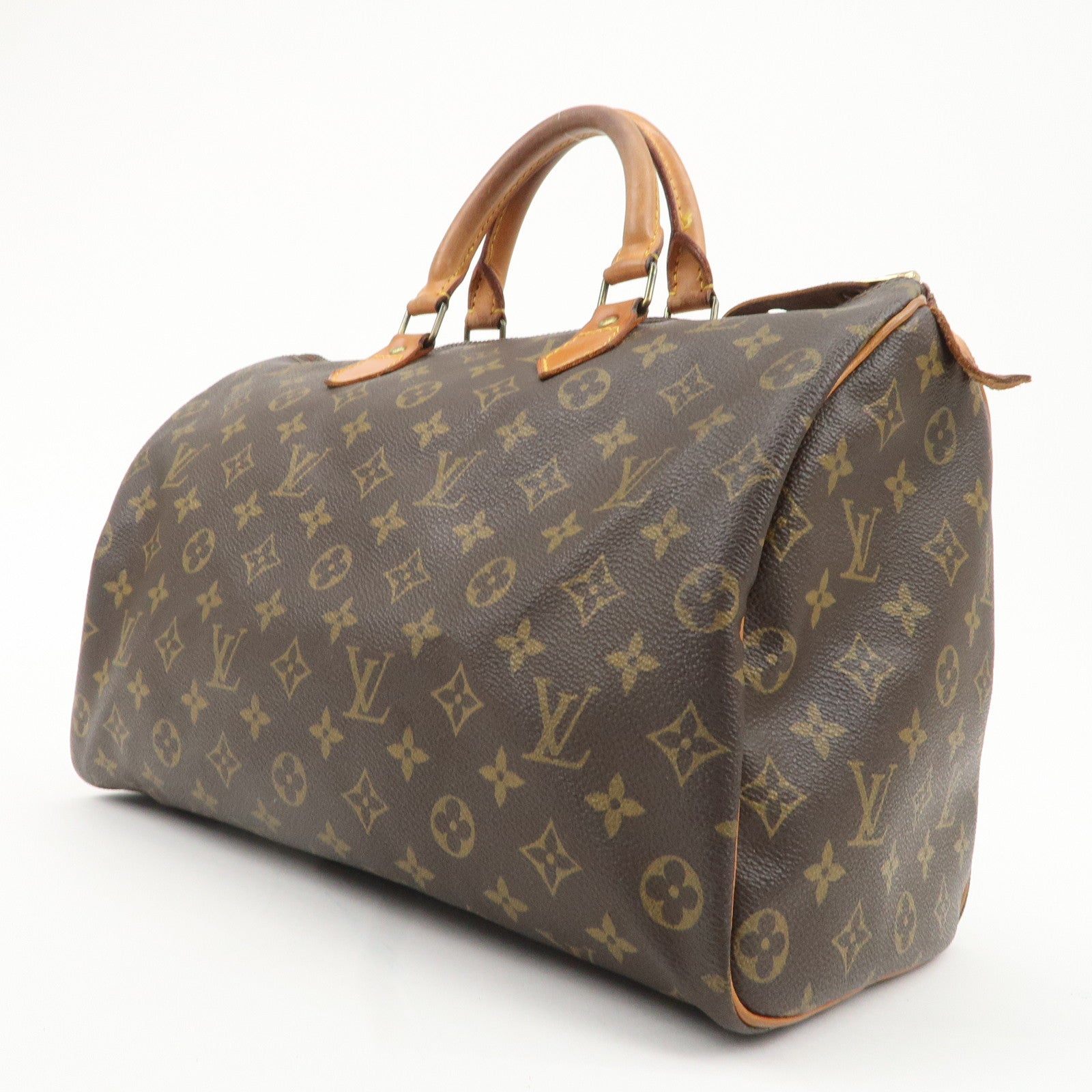 Louis Vuitton Monogram Speedy 35 Hand Bag Boston Bag M41524