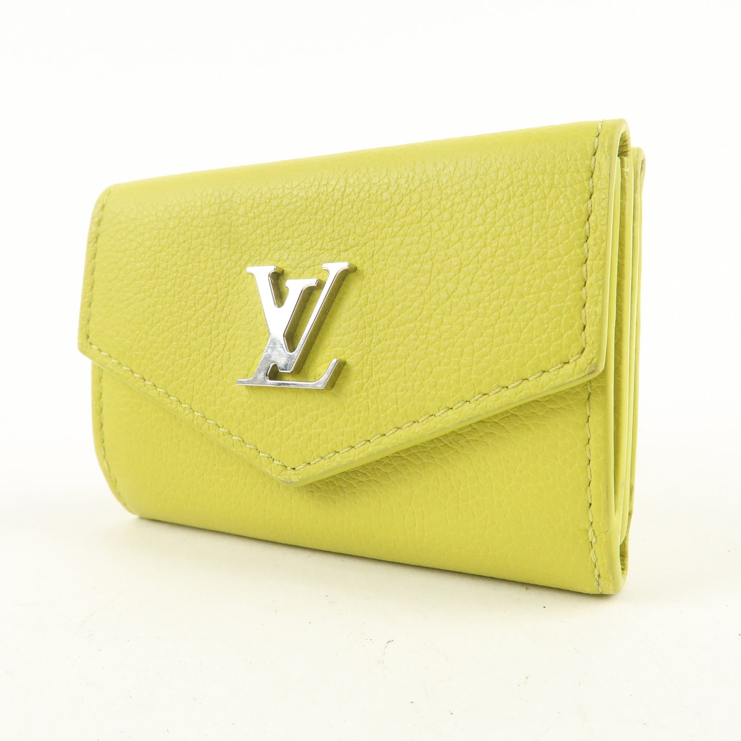 Louis Vuitton Portefeuille Lock Mini Wallet Vert Acid M81562