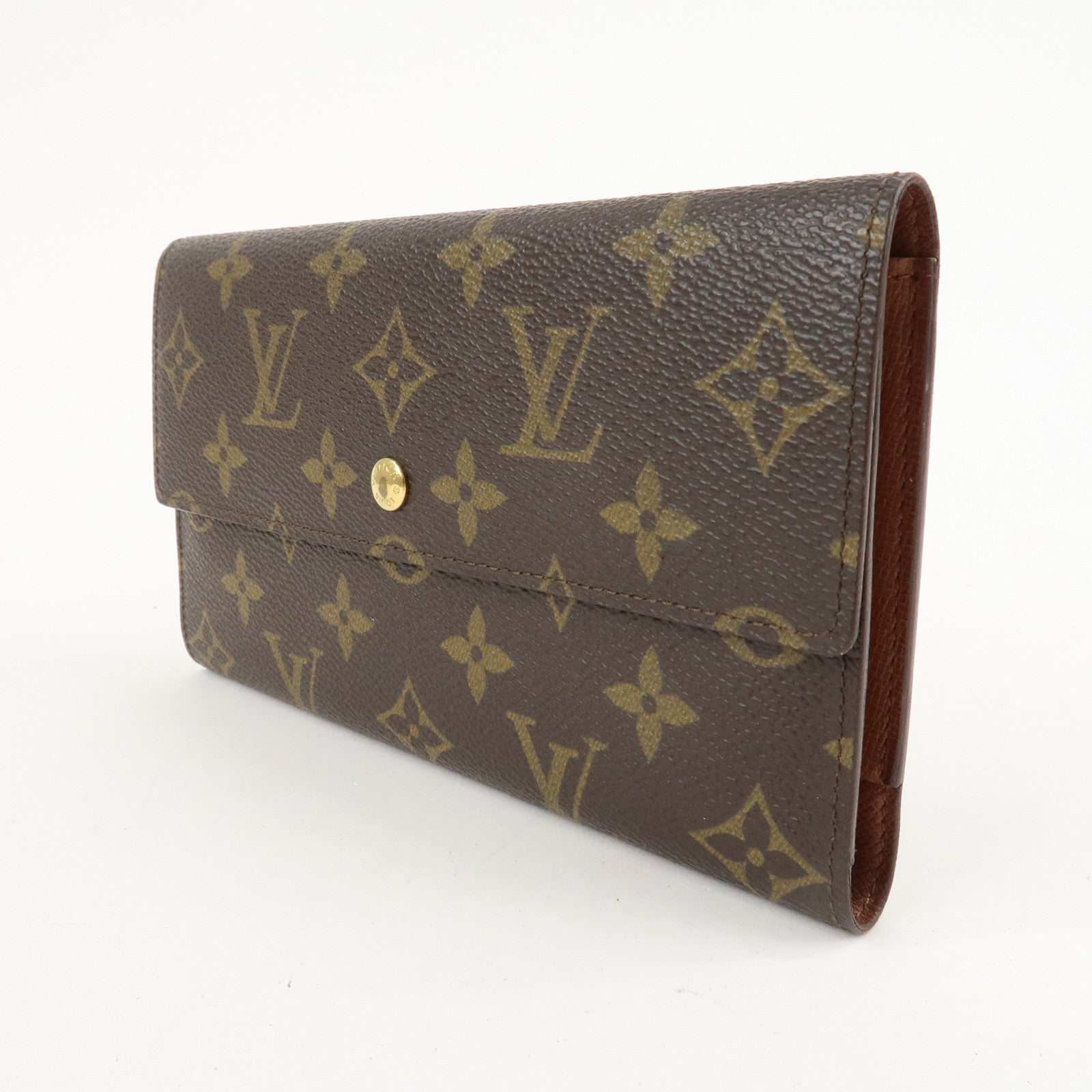 Louis Vuitton Monogram Porte Tresor International Wallet M61215