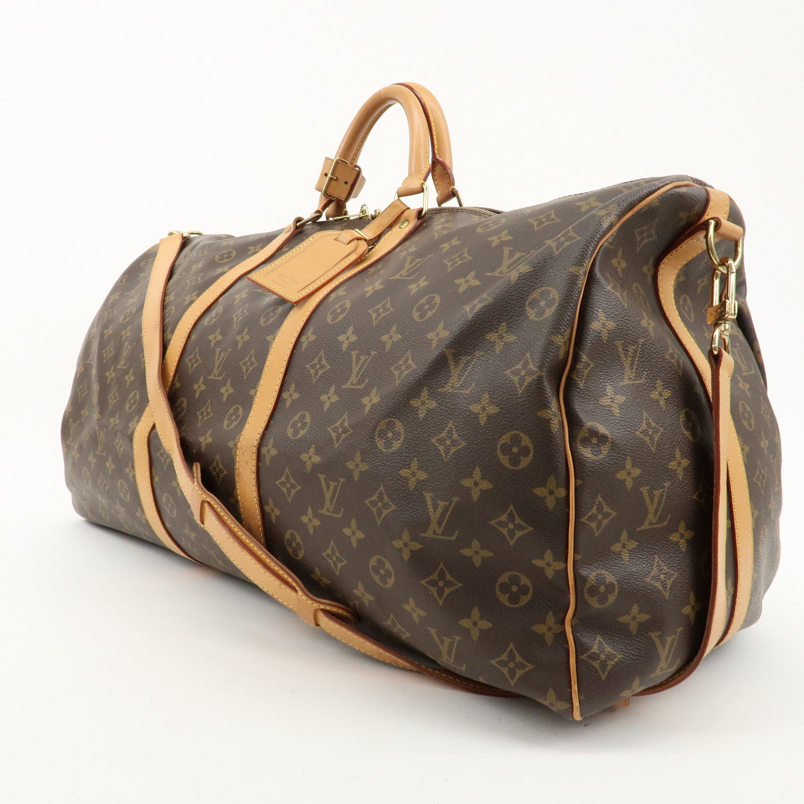 Louis Vuitton Monogram Keep All Bandouliere 60 Bag M41412